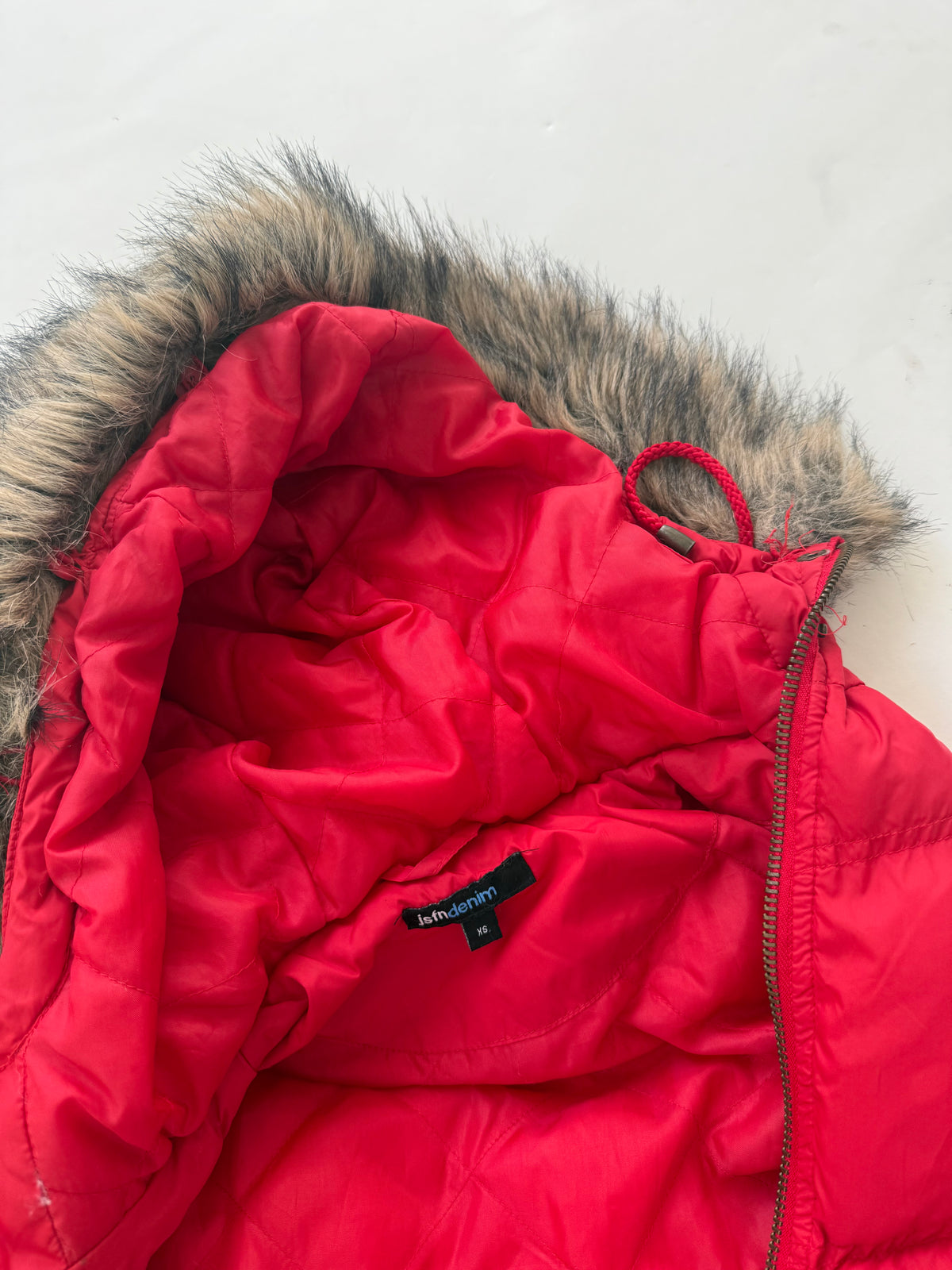 Cropped Y2K Puffer Jacket (XS)