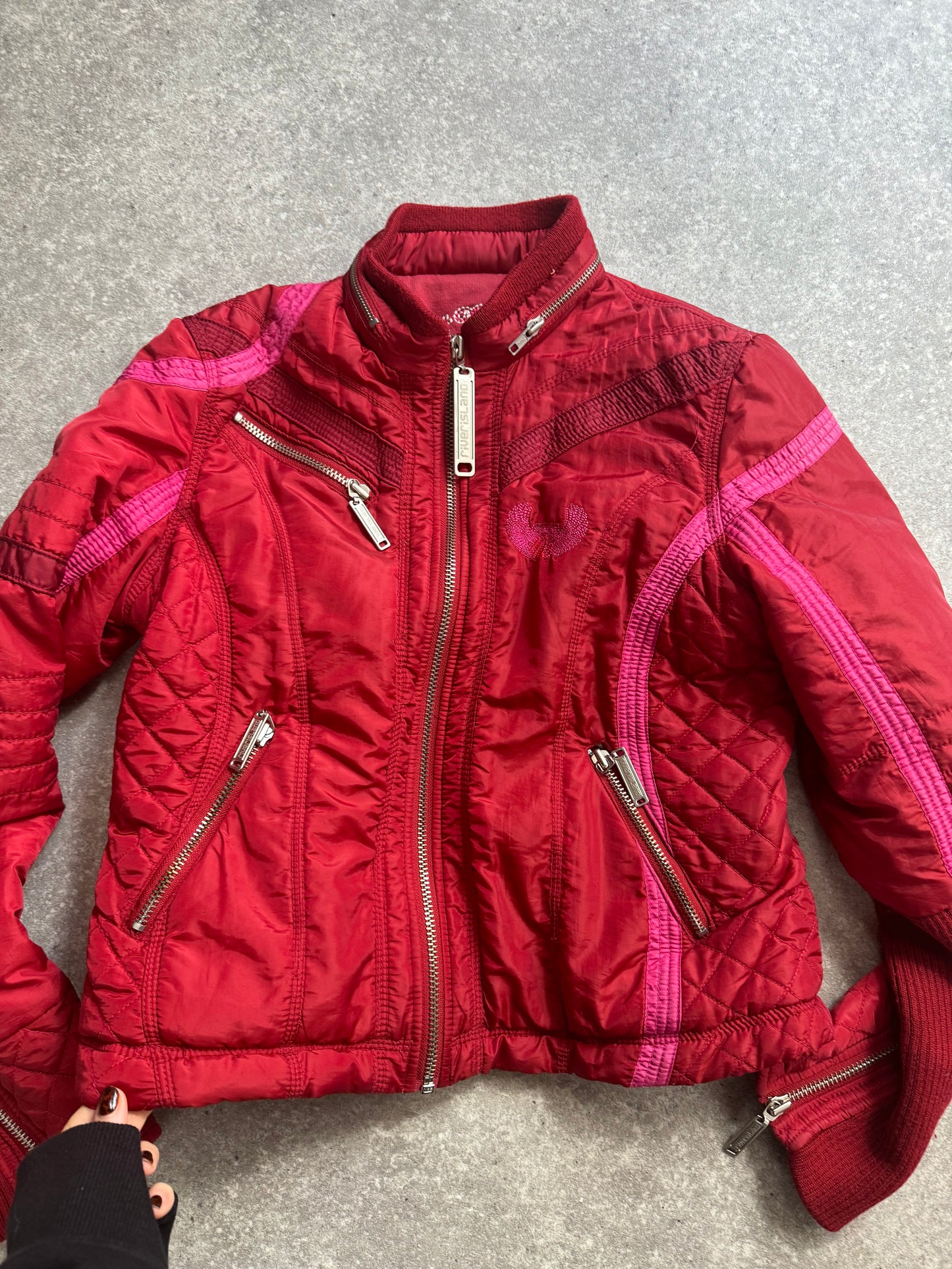 Y2K Red Jacket (UK14)