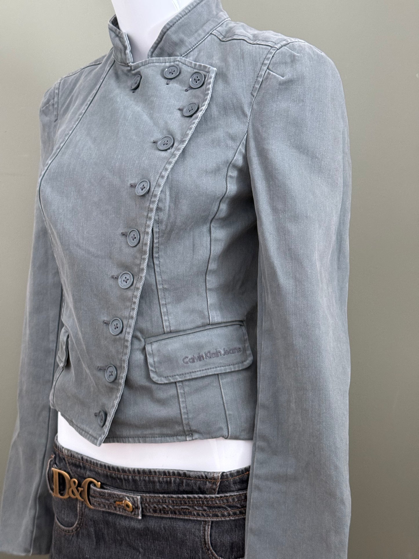 Calvin Klein Asymmetric Jacket (S)