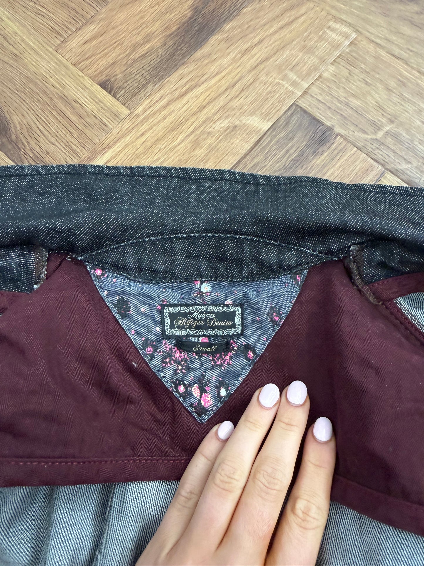 Tommy Hilfiger Cropped Denim Jacket (S)