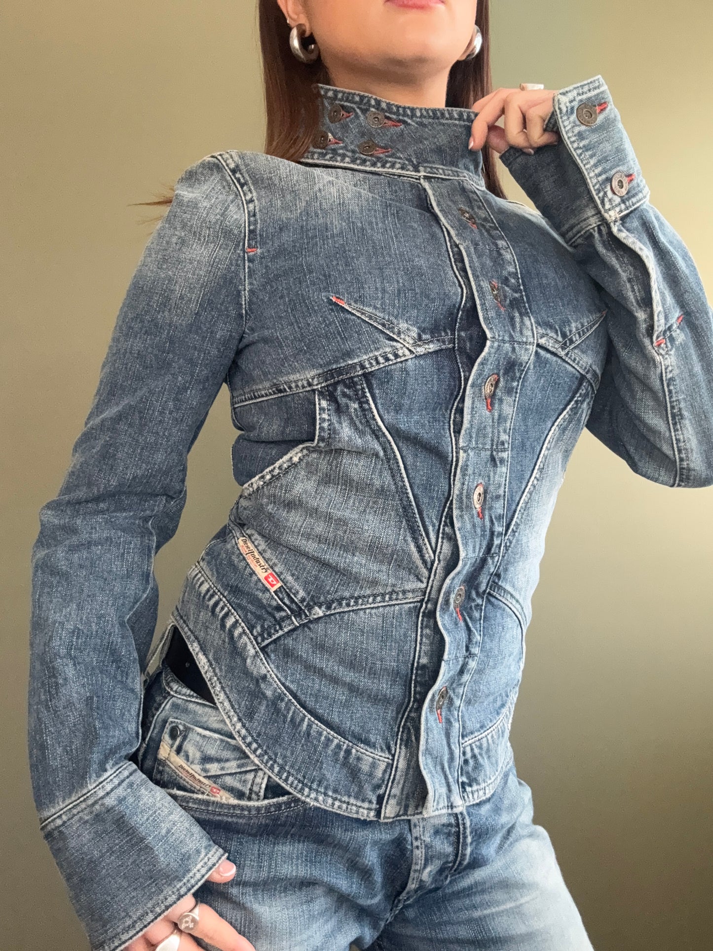 Diesel Denim Corset Jacket (M)