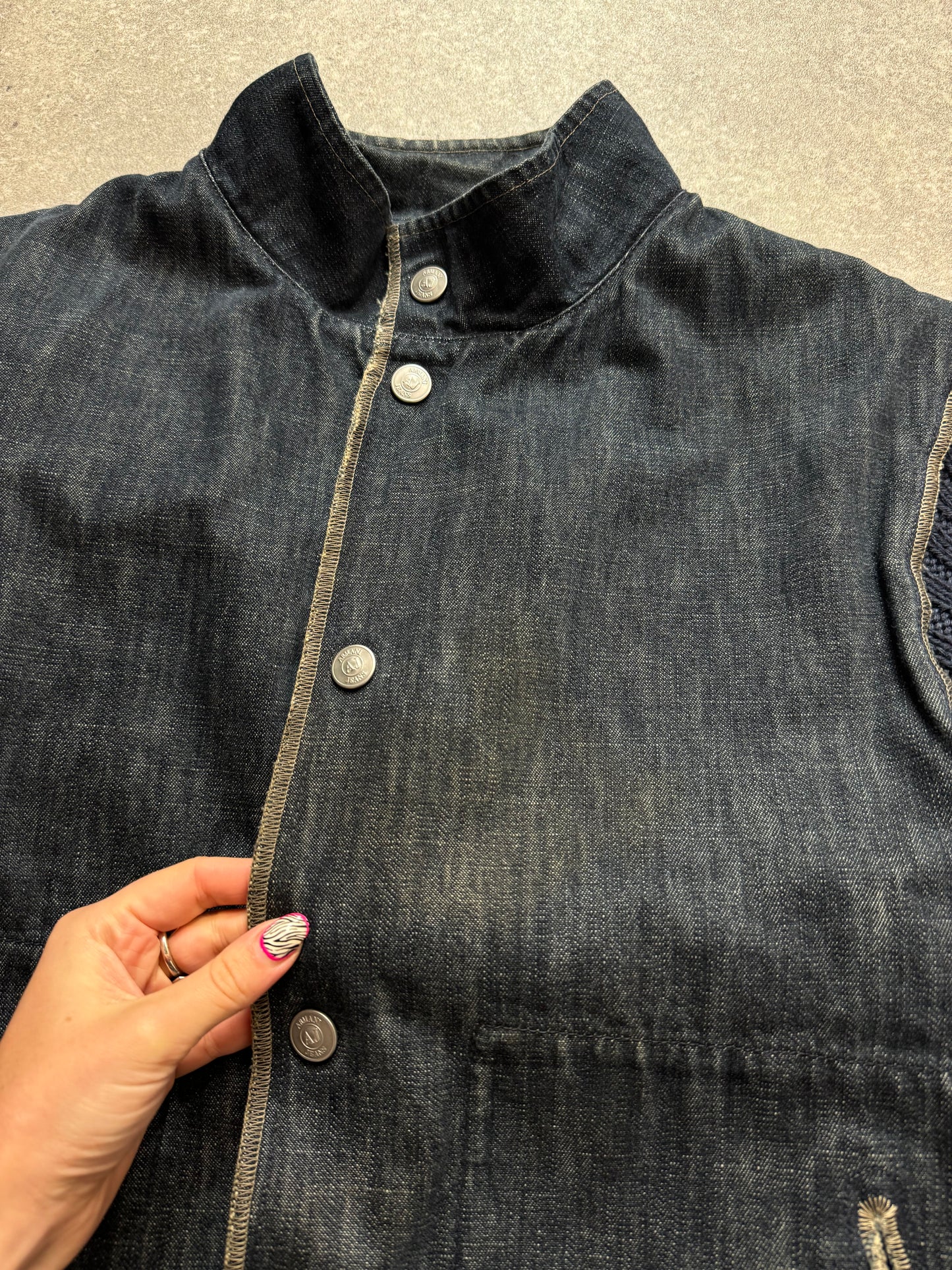 Armani Denim Jumper / Jacket