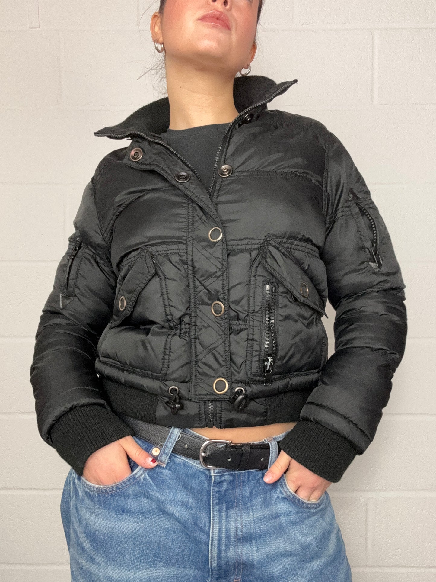 Y2K Puffer Jacket (UK10)