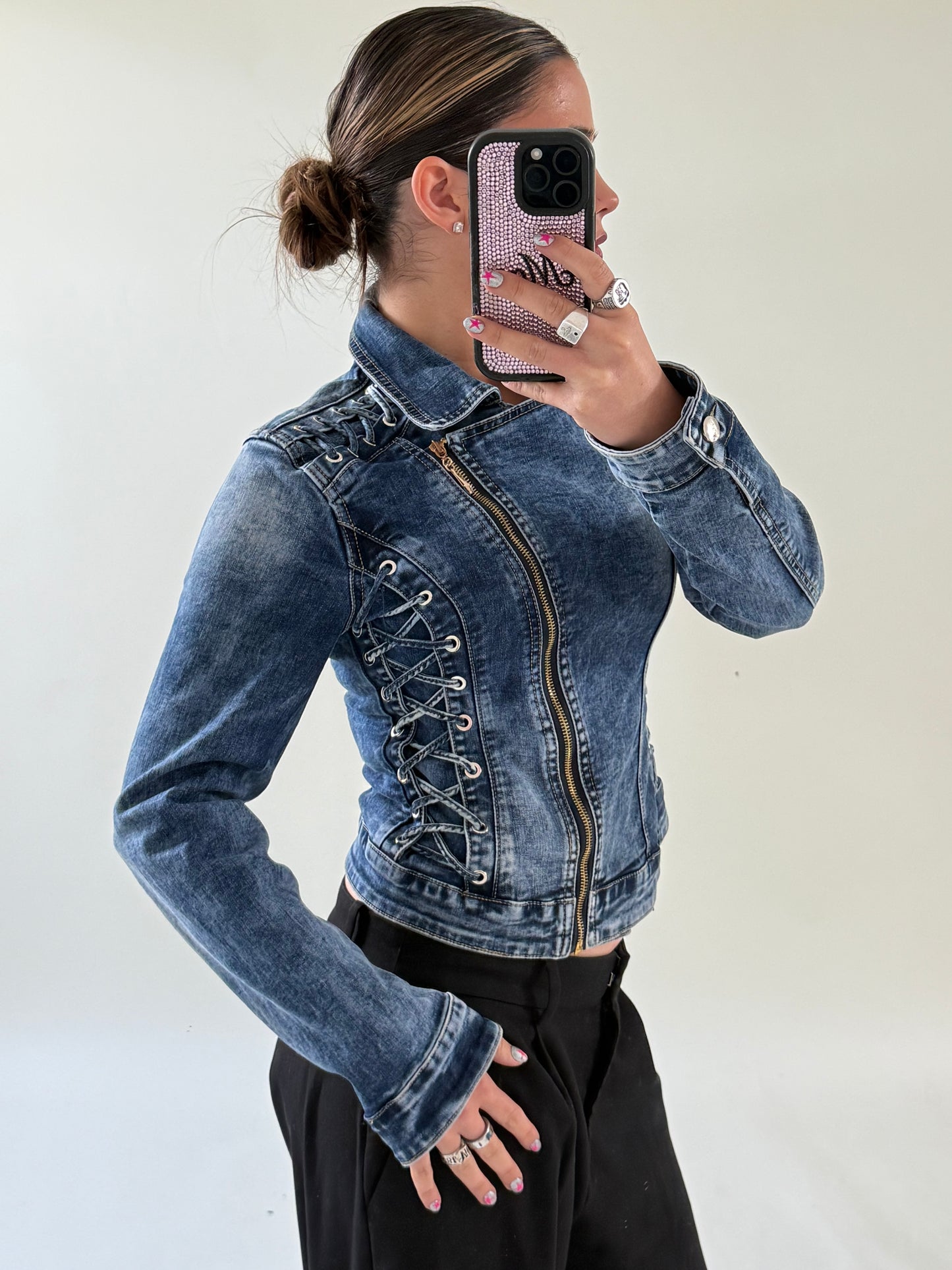 Denim Corset Jacket (S)