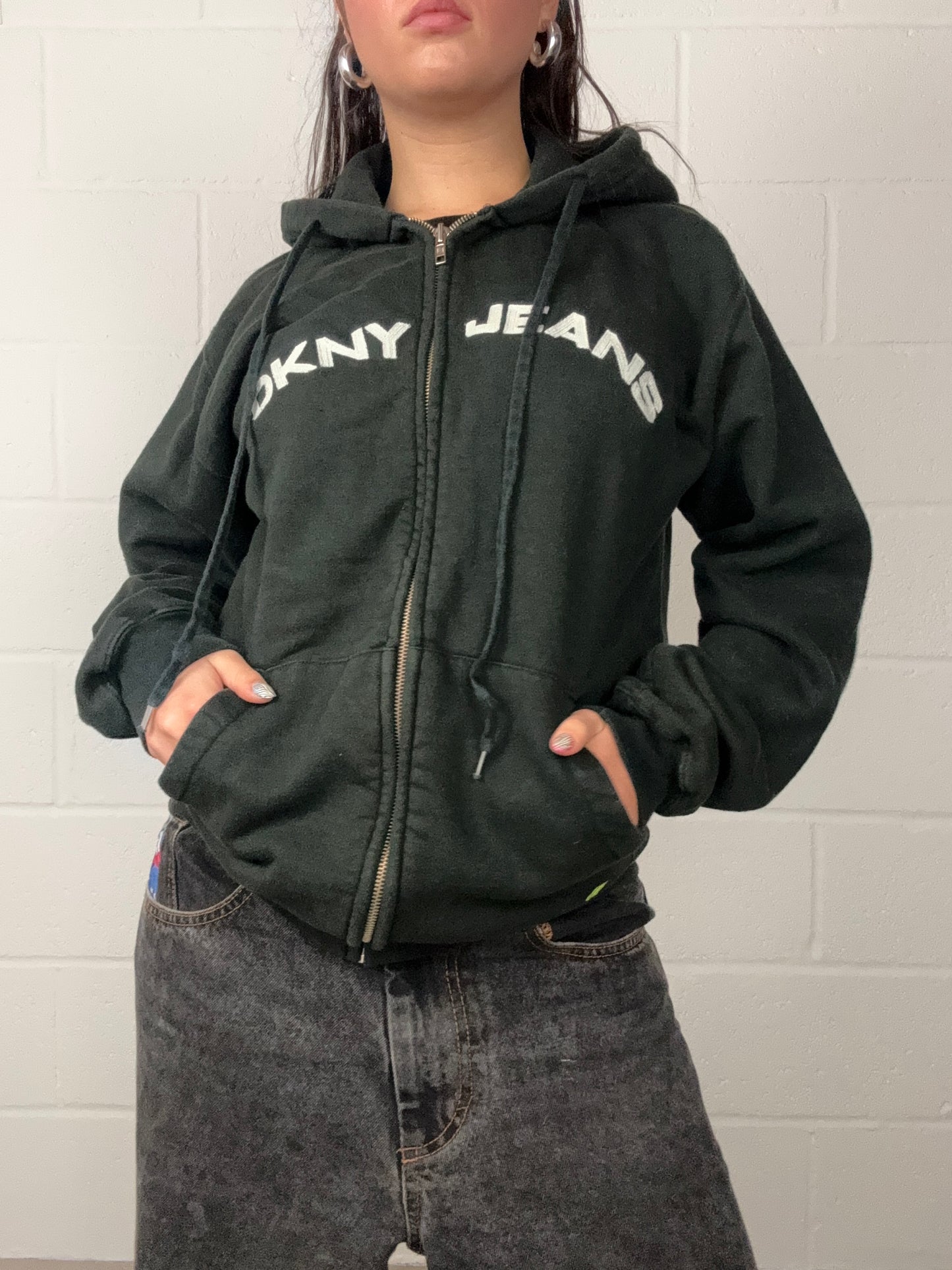 DKNY Zip Up Hoodie