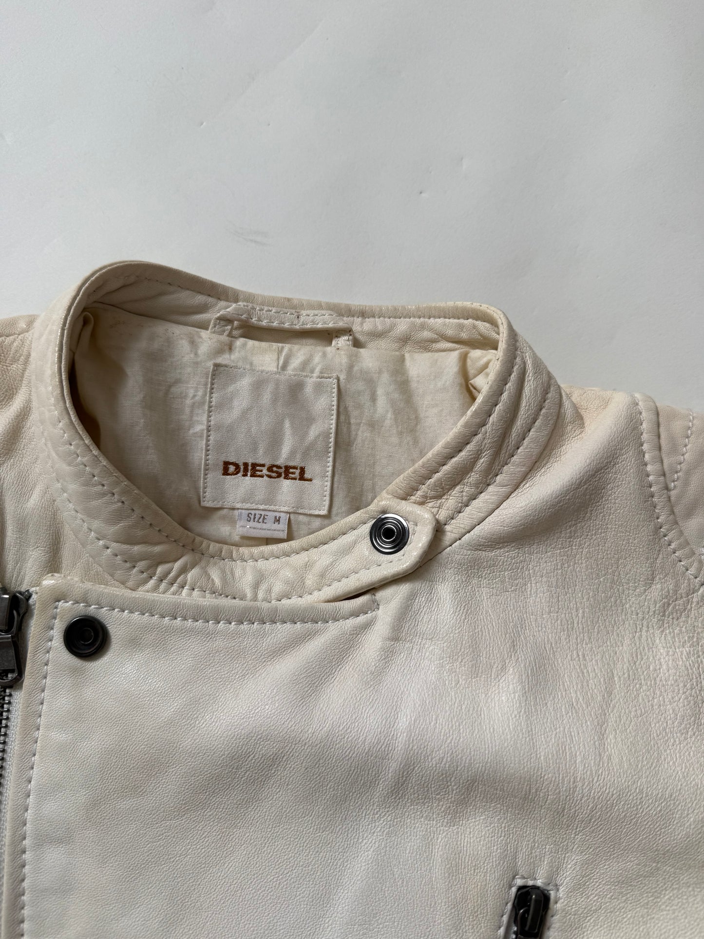 Diesel Leather Jacket (M)