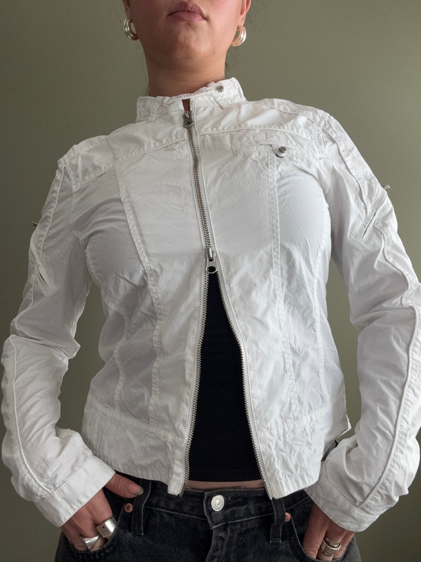White Armani Jacket (M)