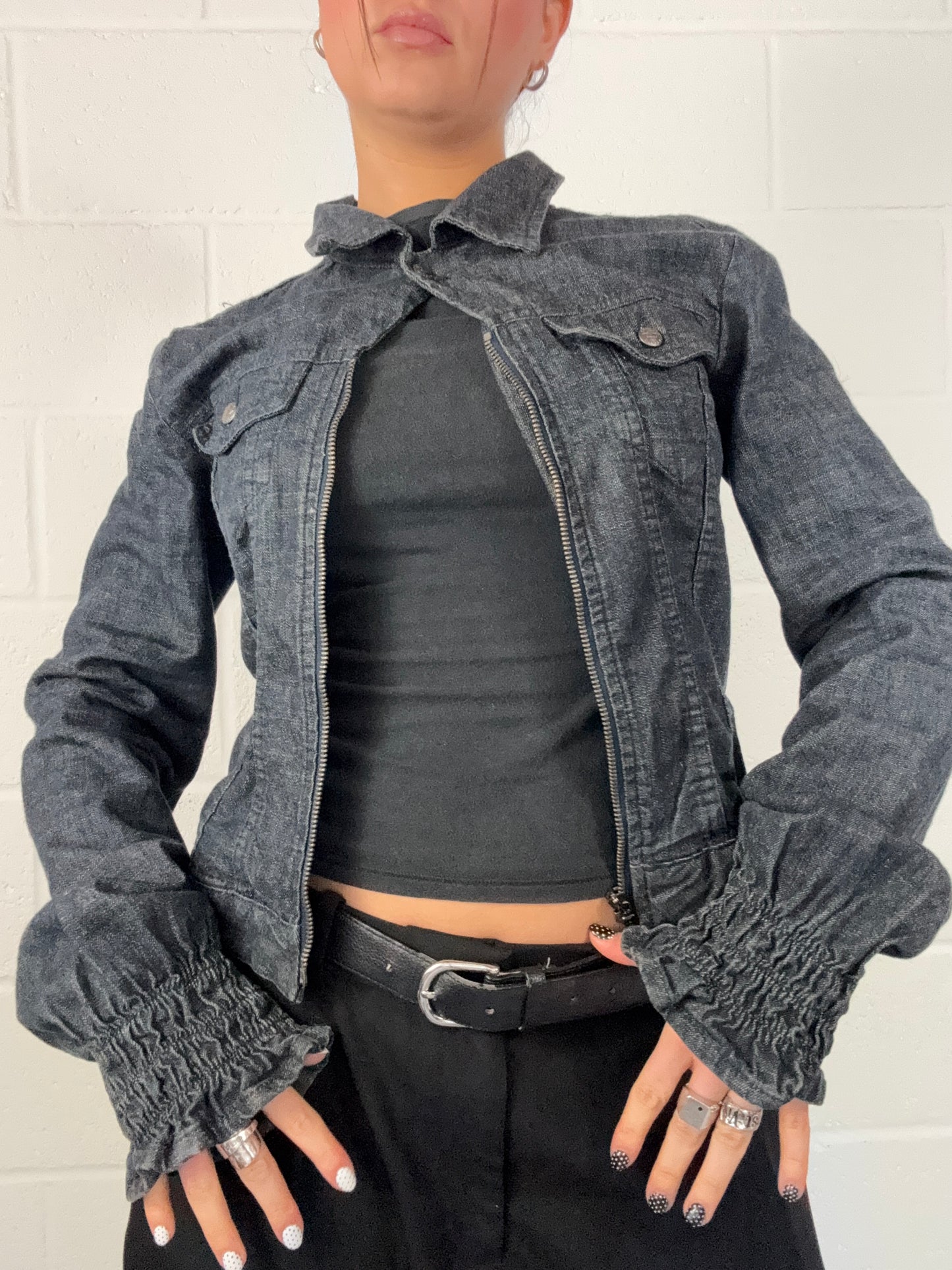 Diesel Fitted Denim Jacket (M)