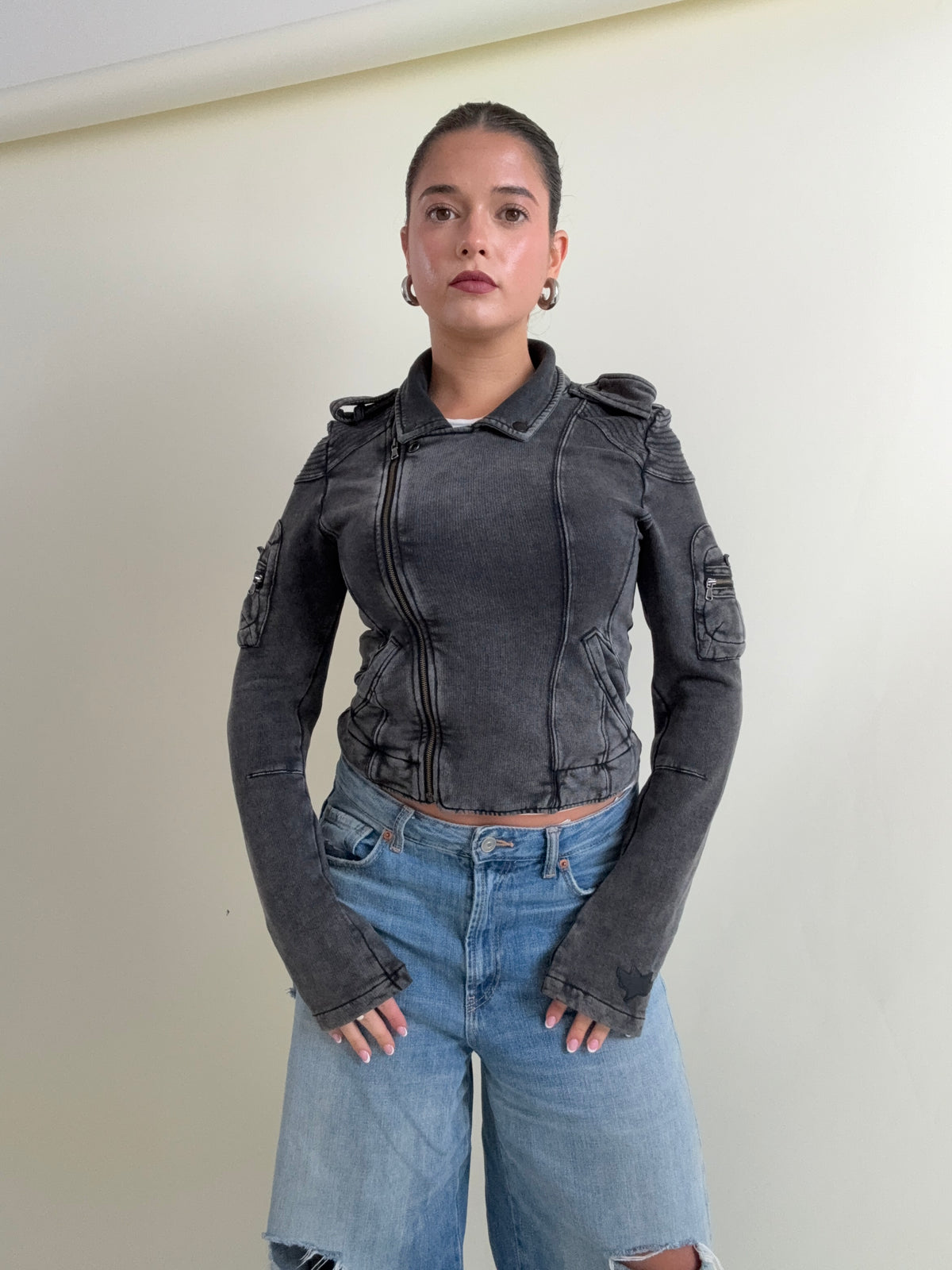 Diesel Cotton Biker Jacket (S)