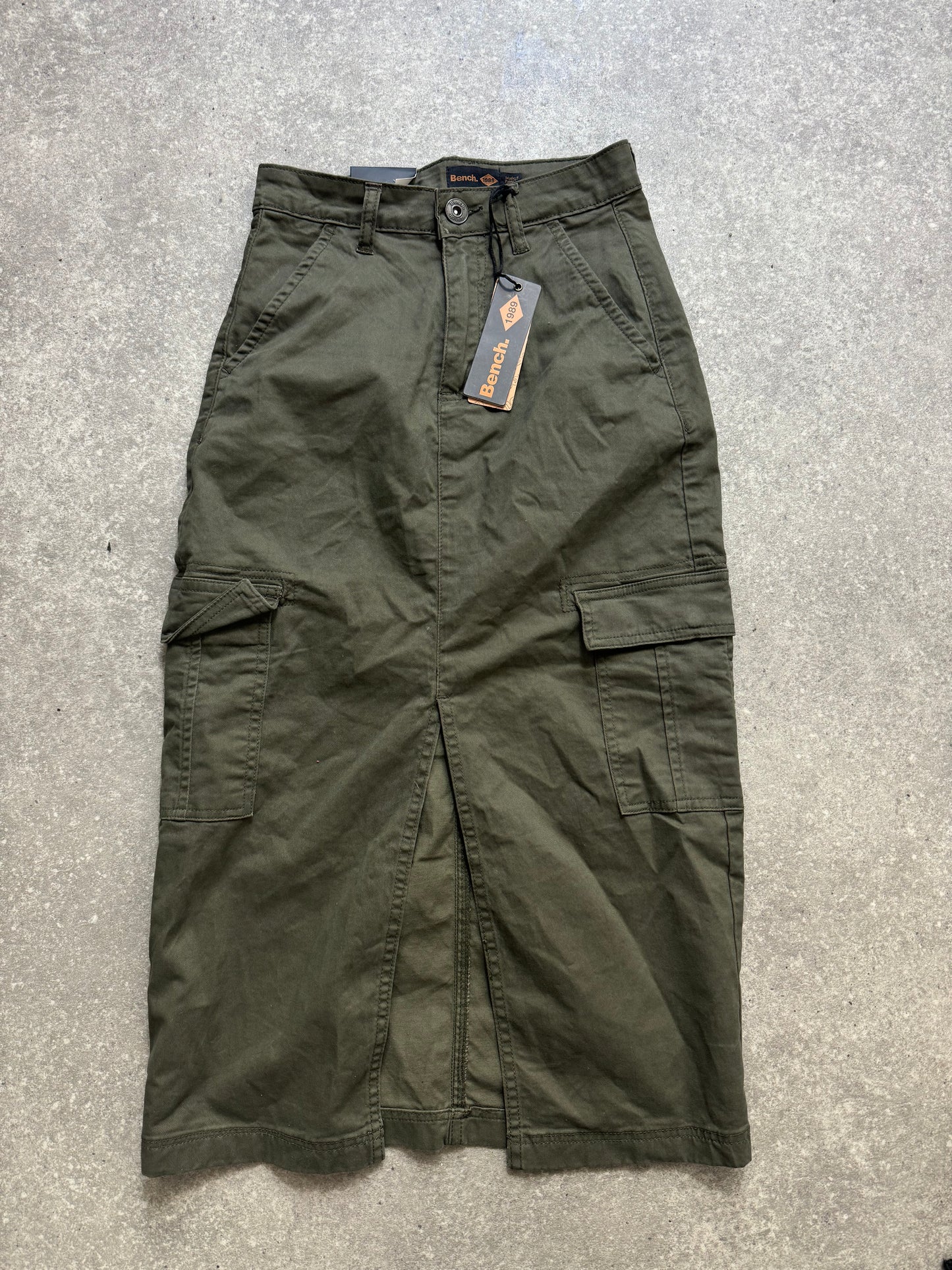 Bench Khaki Cargo Skirt (UK8)