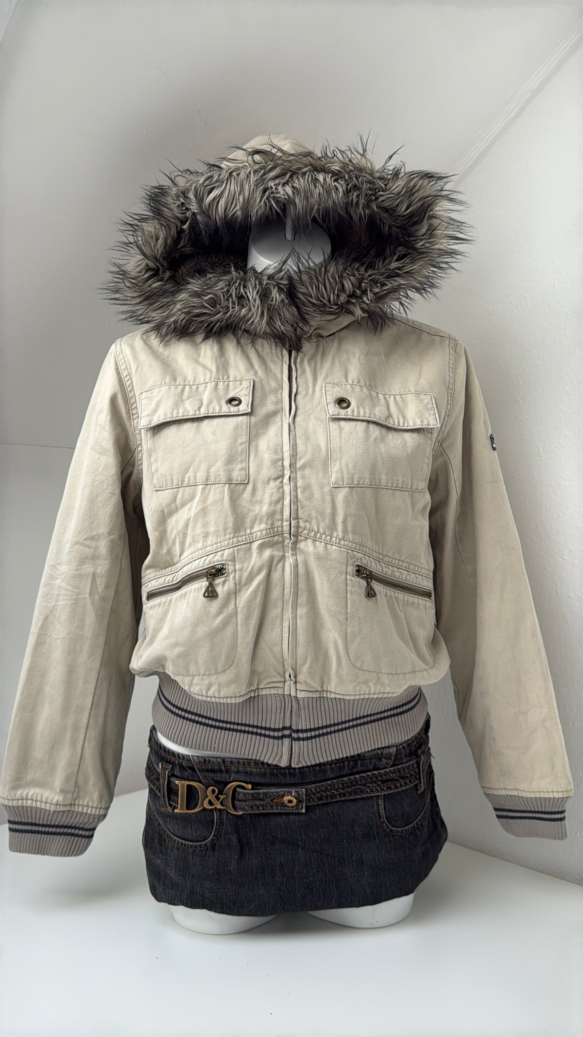 Vintage Kickers Bomber Jacket (UK12)