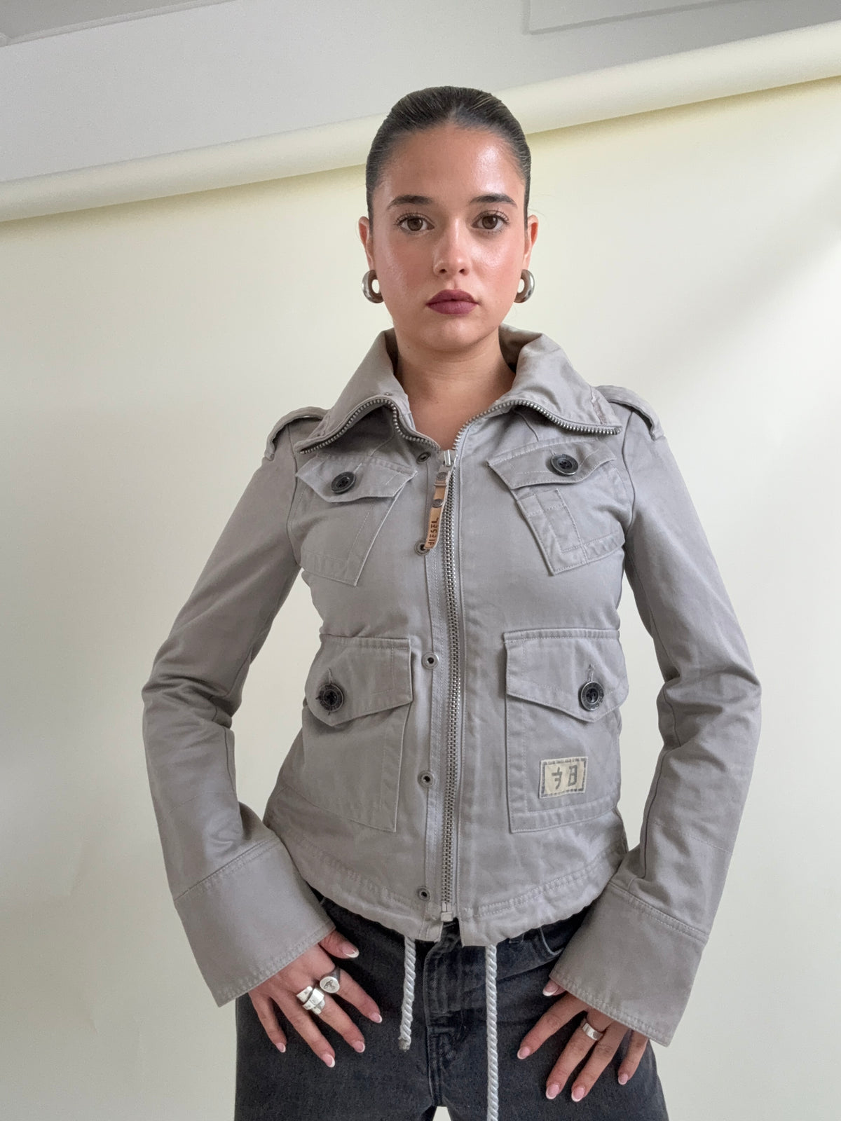 Diesel Funnel Neck Jacket (M)