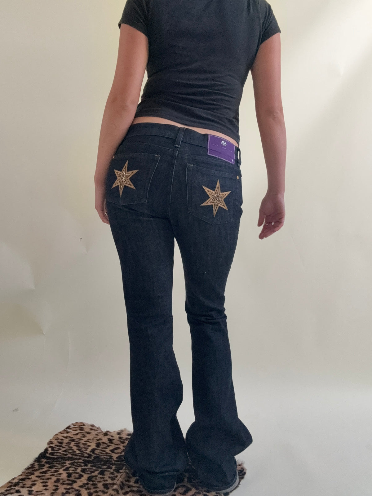Vintage Victoria Beckham Y2K Flared Jeans (30)