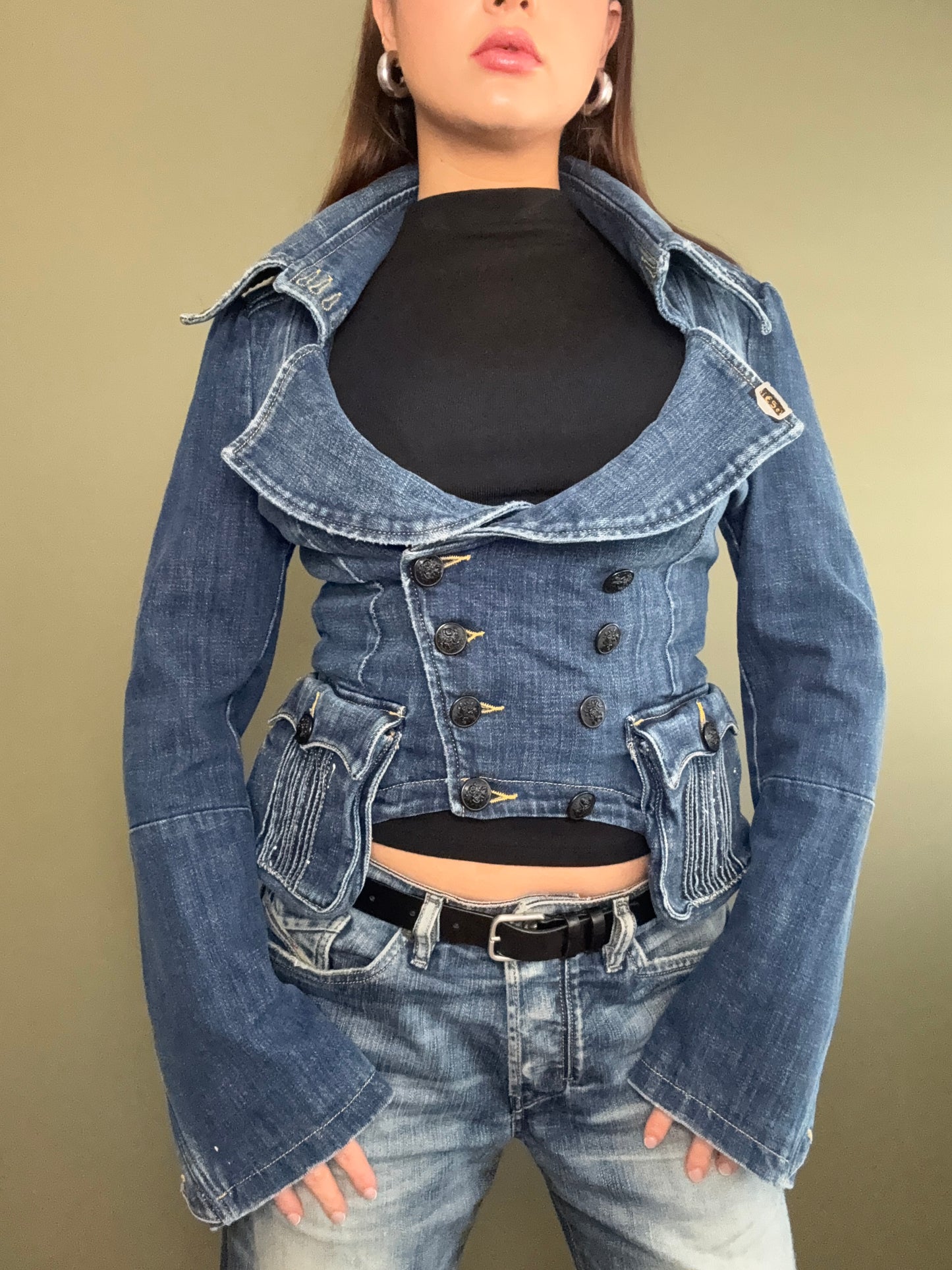 Diesel Denim Military Jacket (M)