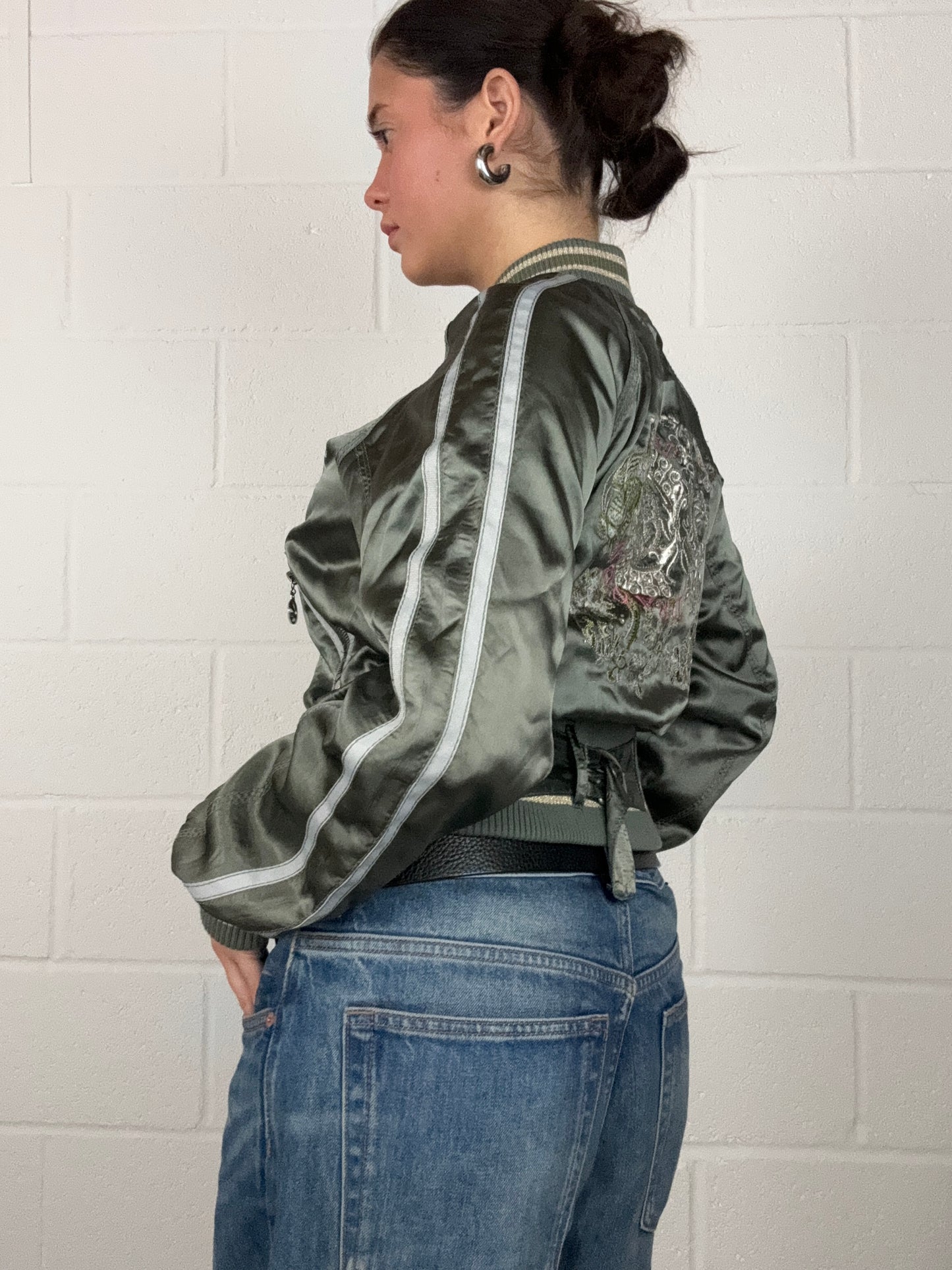 Y2K Bomber Jacket