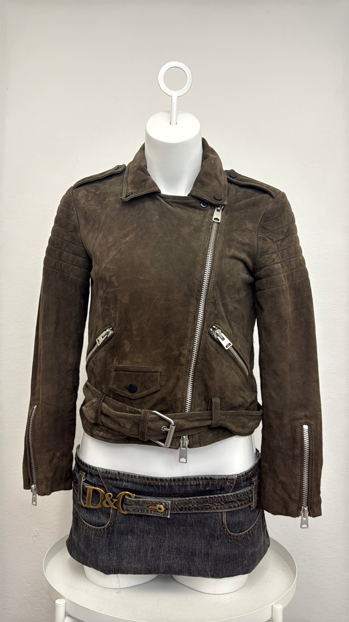 Allsaints Suede Jacket (UK10)