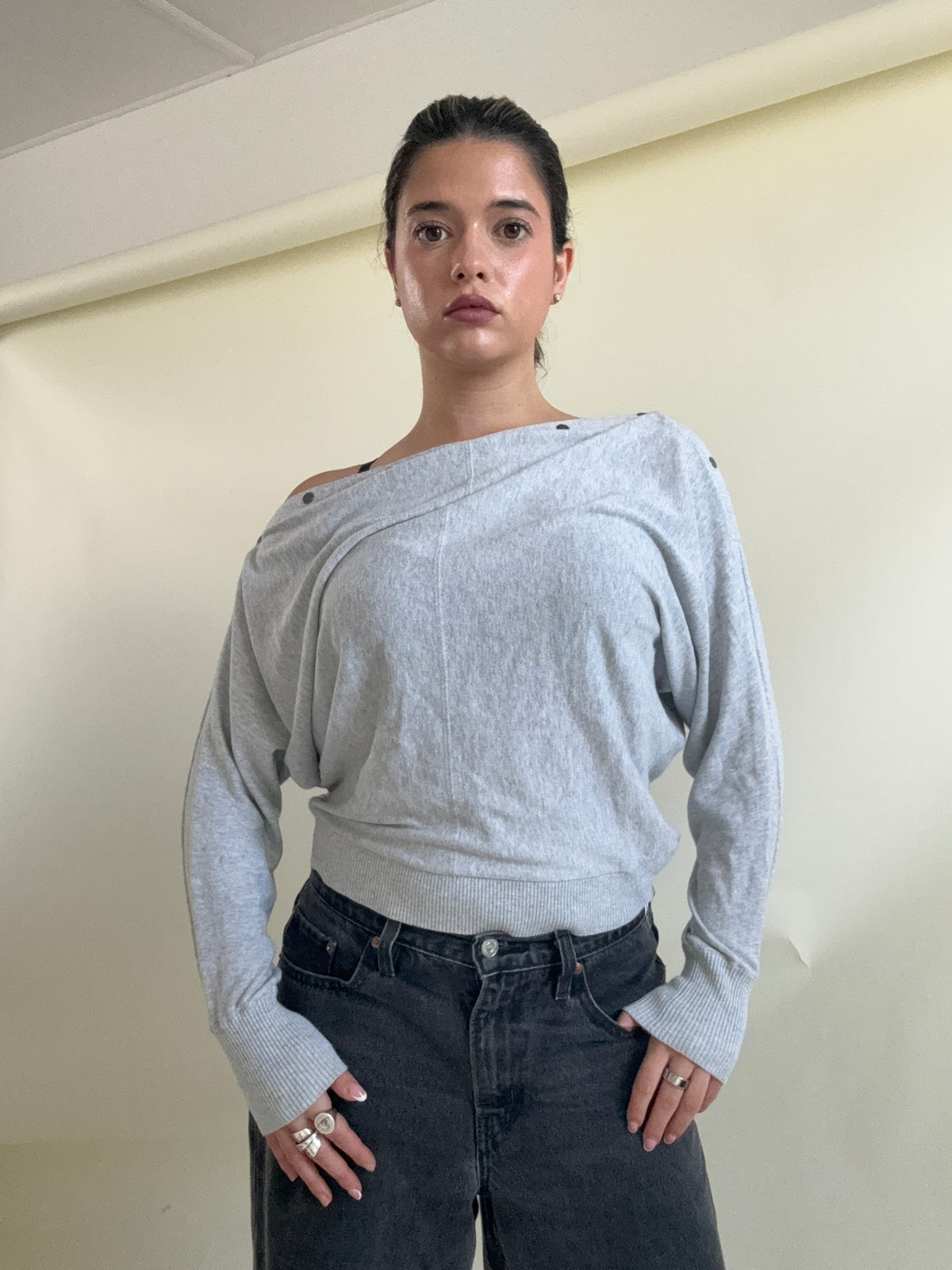 Allsaints Popper Batwing Jumper (XS)