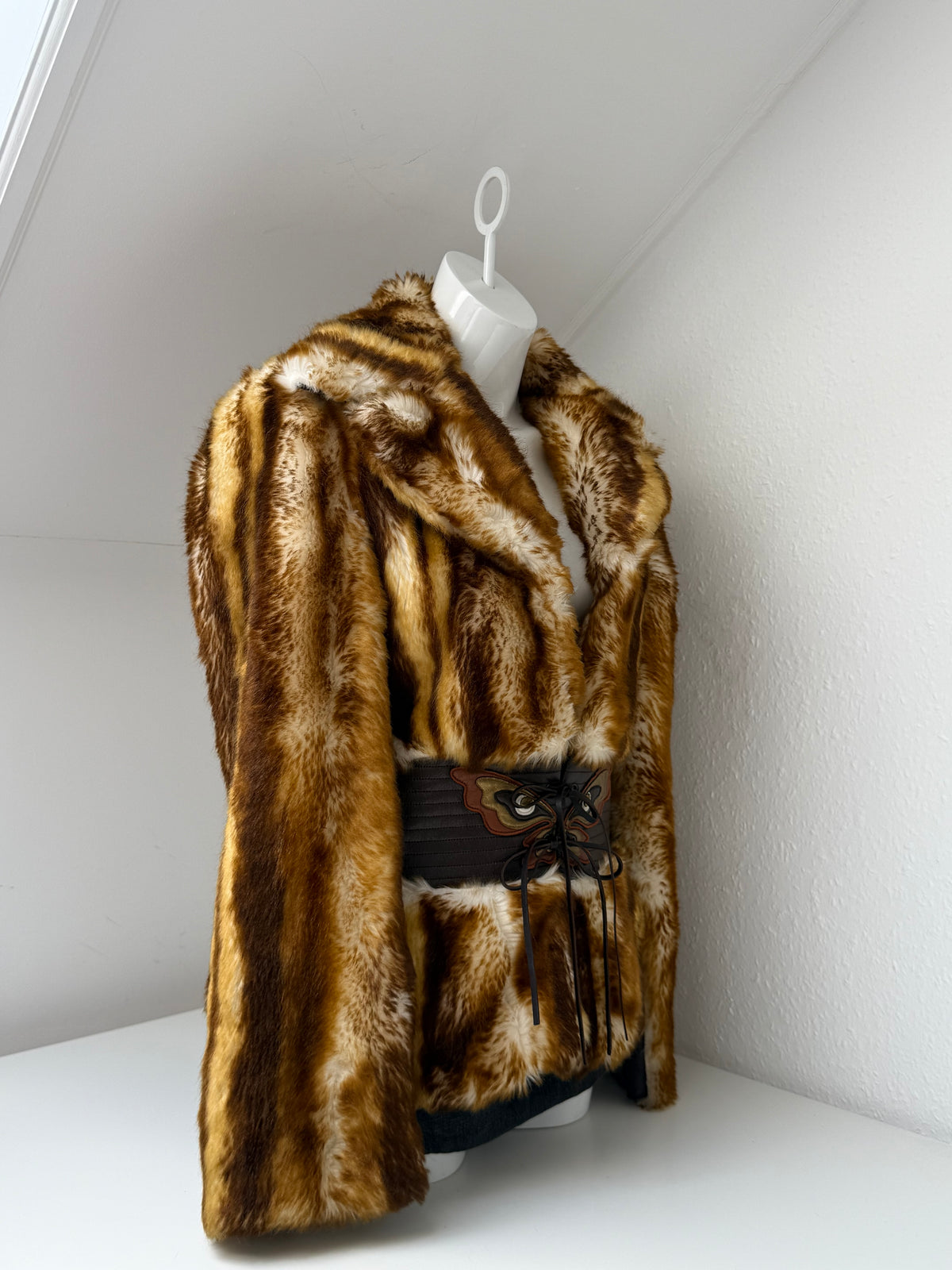 Miss Sixty Faux Fur Jacket (L)