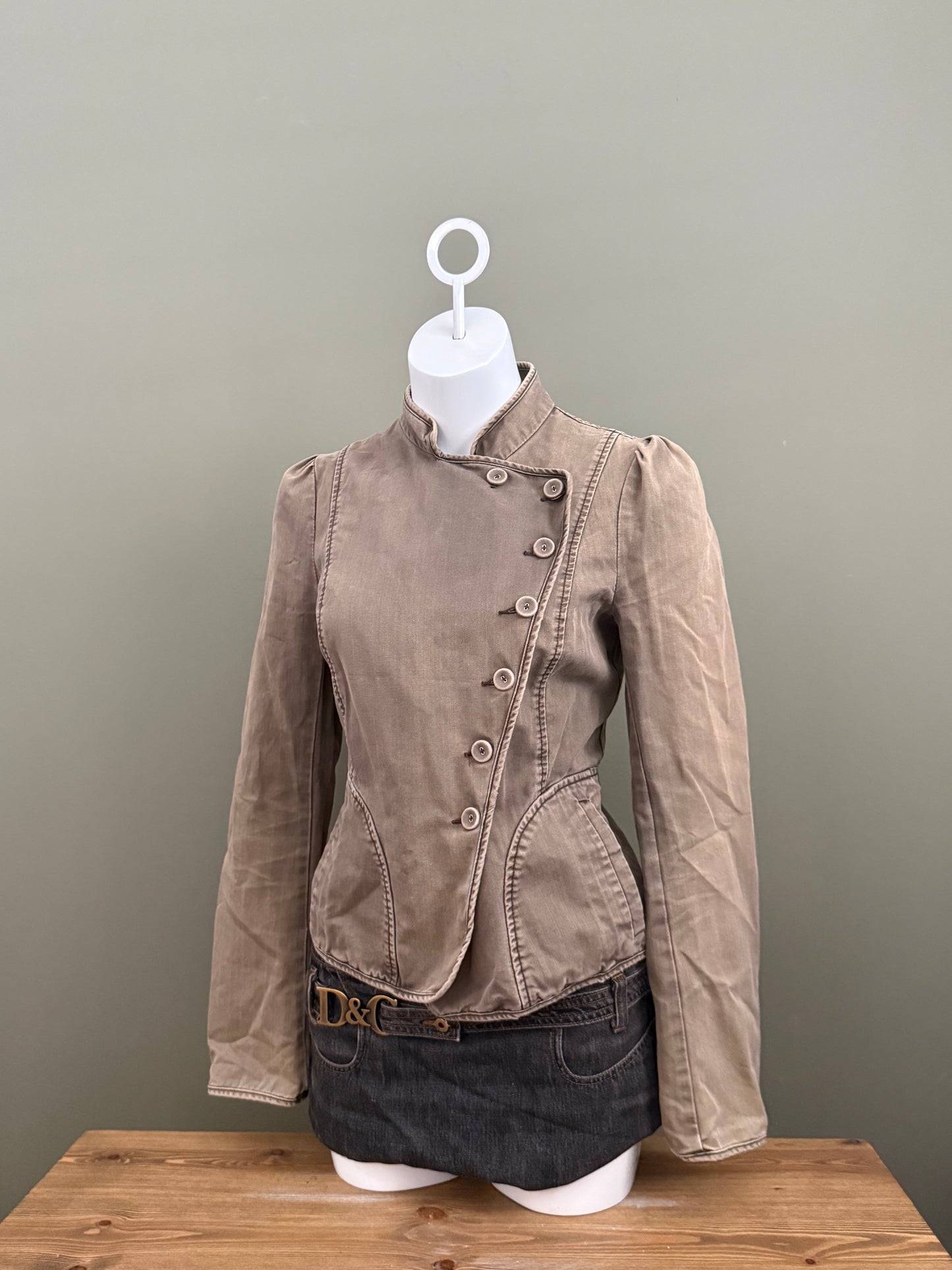 French Connection Asymmetric Corset Jacket (UK12)