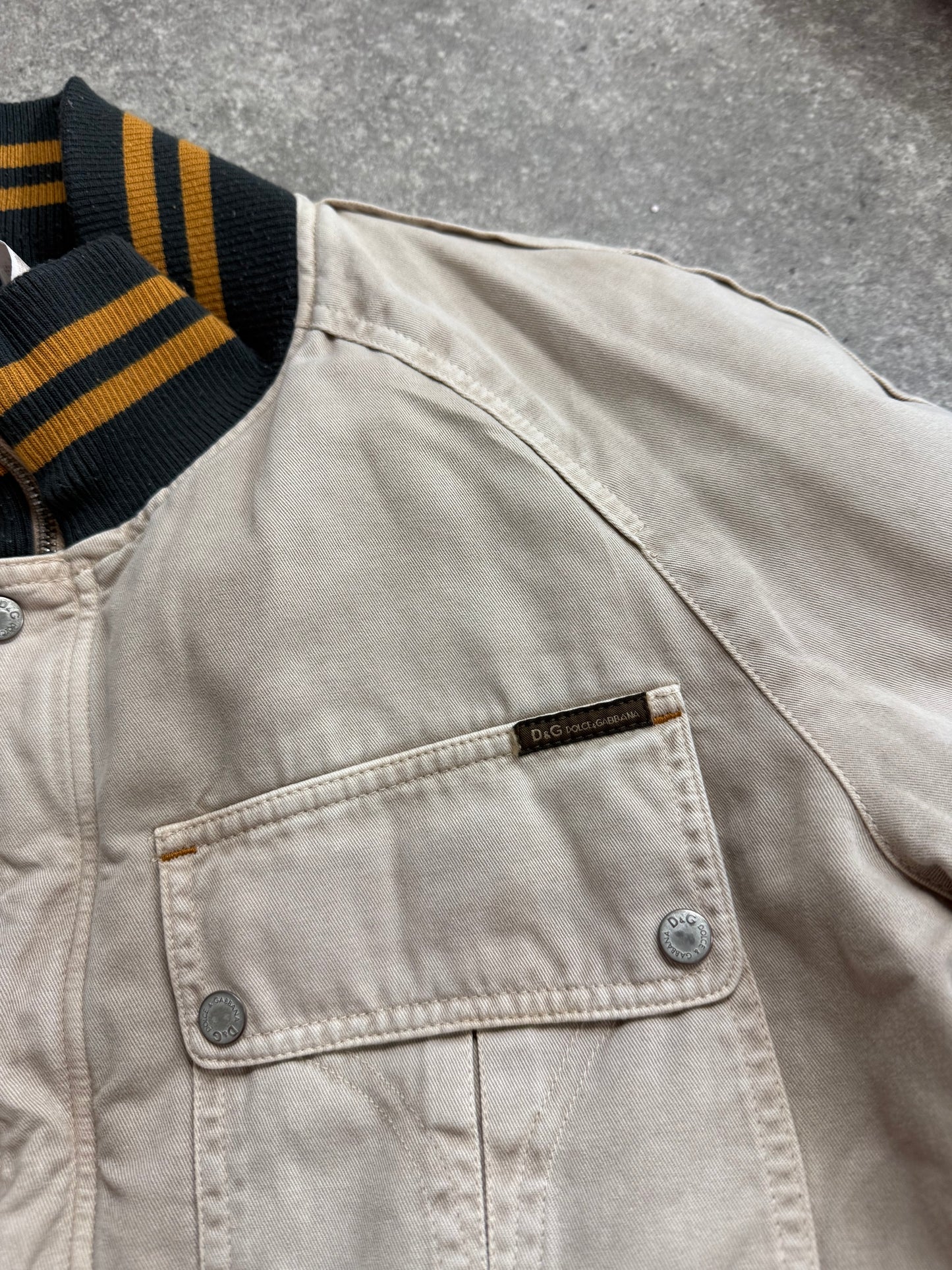 Dolce and Gabbana Cargo Bomber Jacket (L)