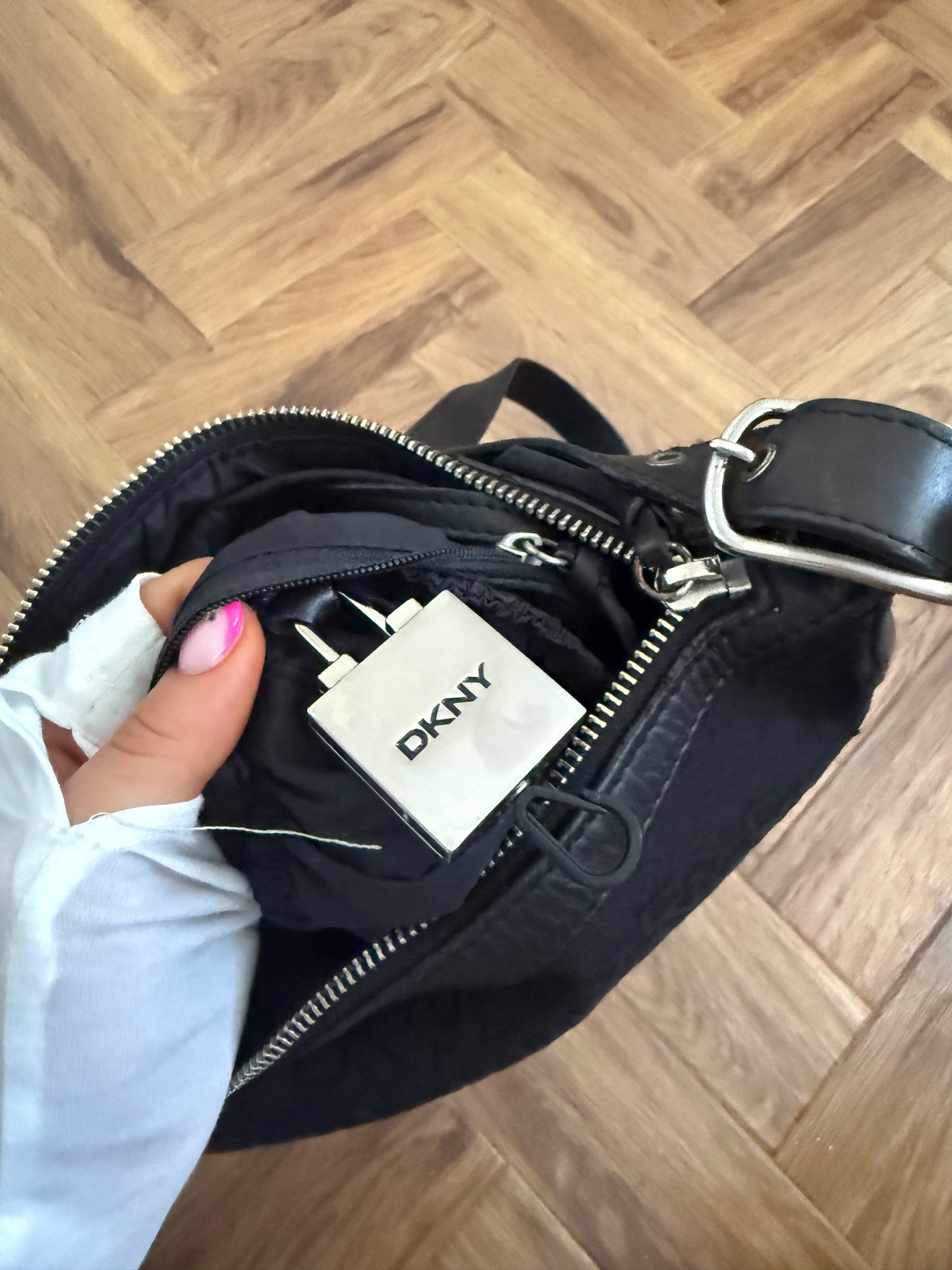 DKNY Monogram Crossbody Bag