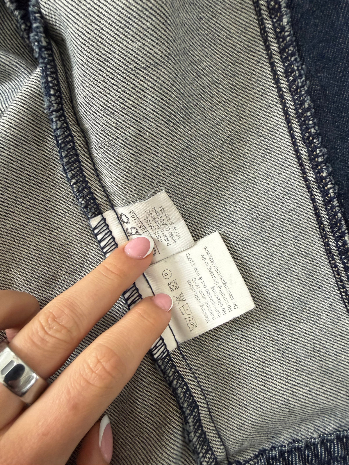 GSUS Denim Fitted Jacket (L)