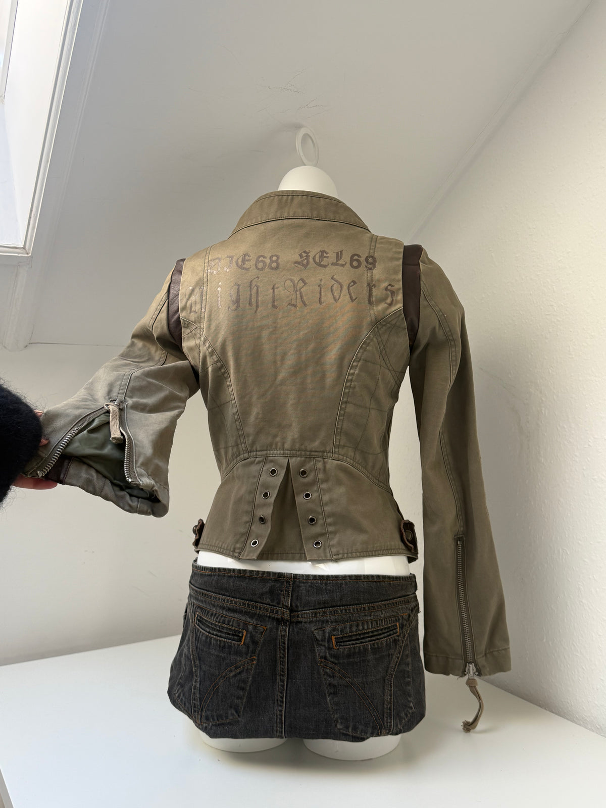 Vintage Diesel Fitted Utility Jacket (S)