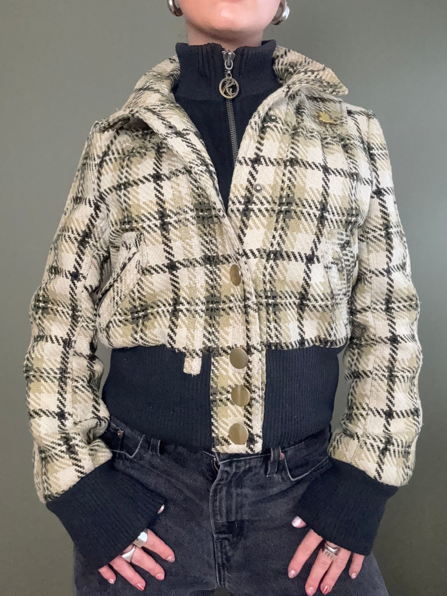 Tartan Bomber Jacket (UK10)
