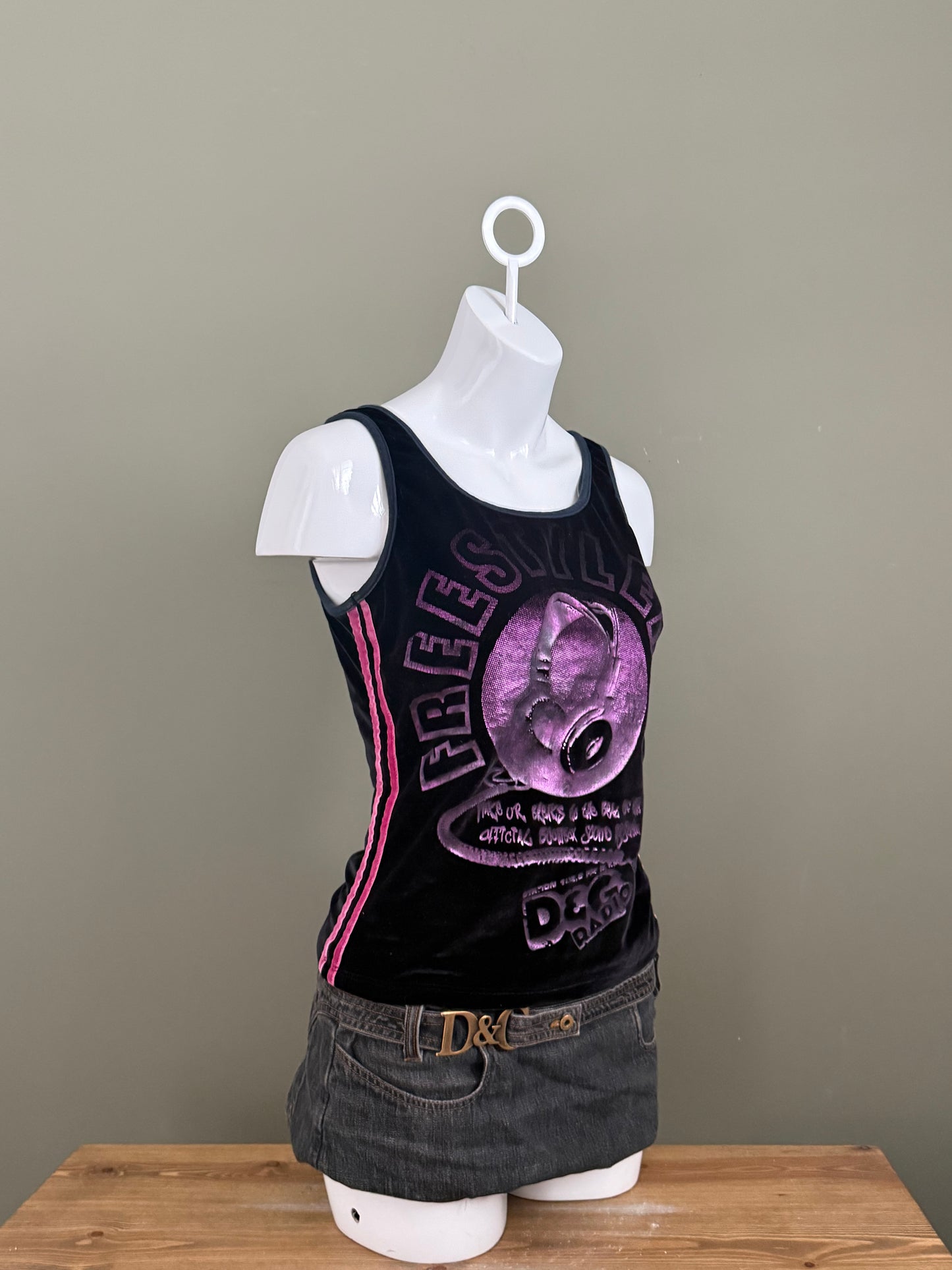 Dolce & Gabbana Velvet Vest (S)