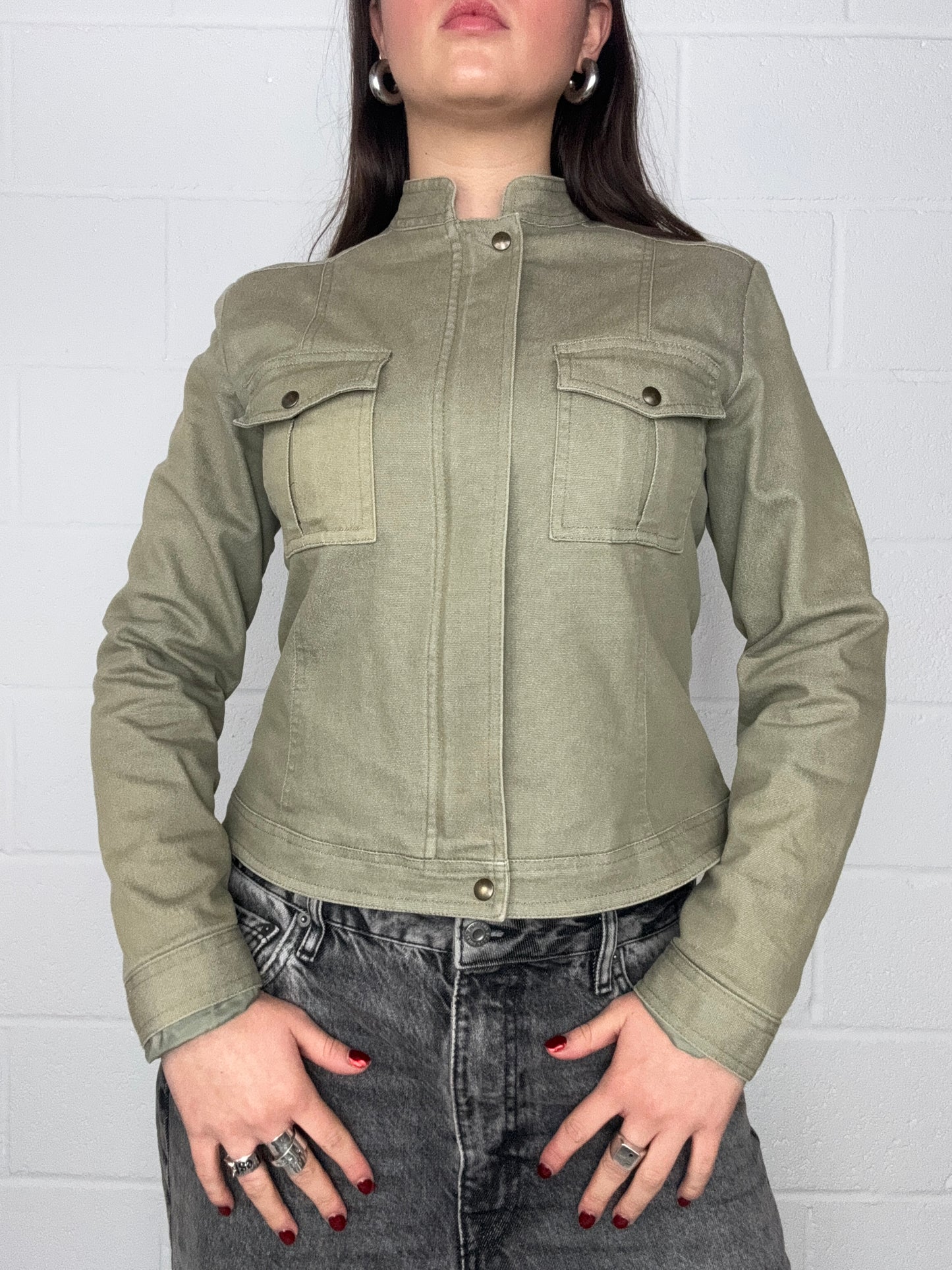 Khaki Utility Jacket (UK10)