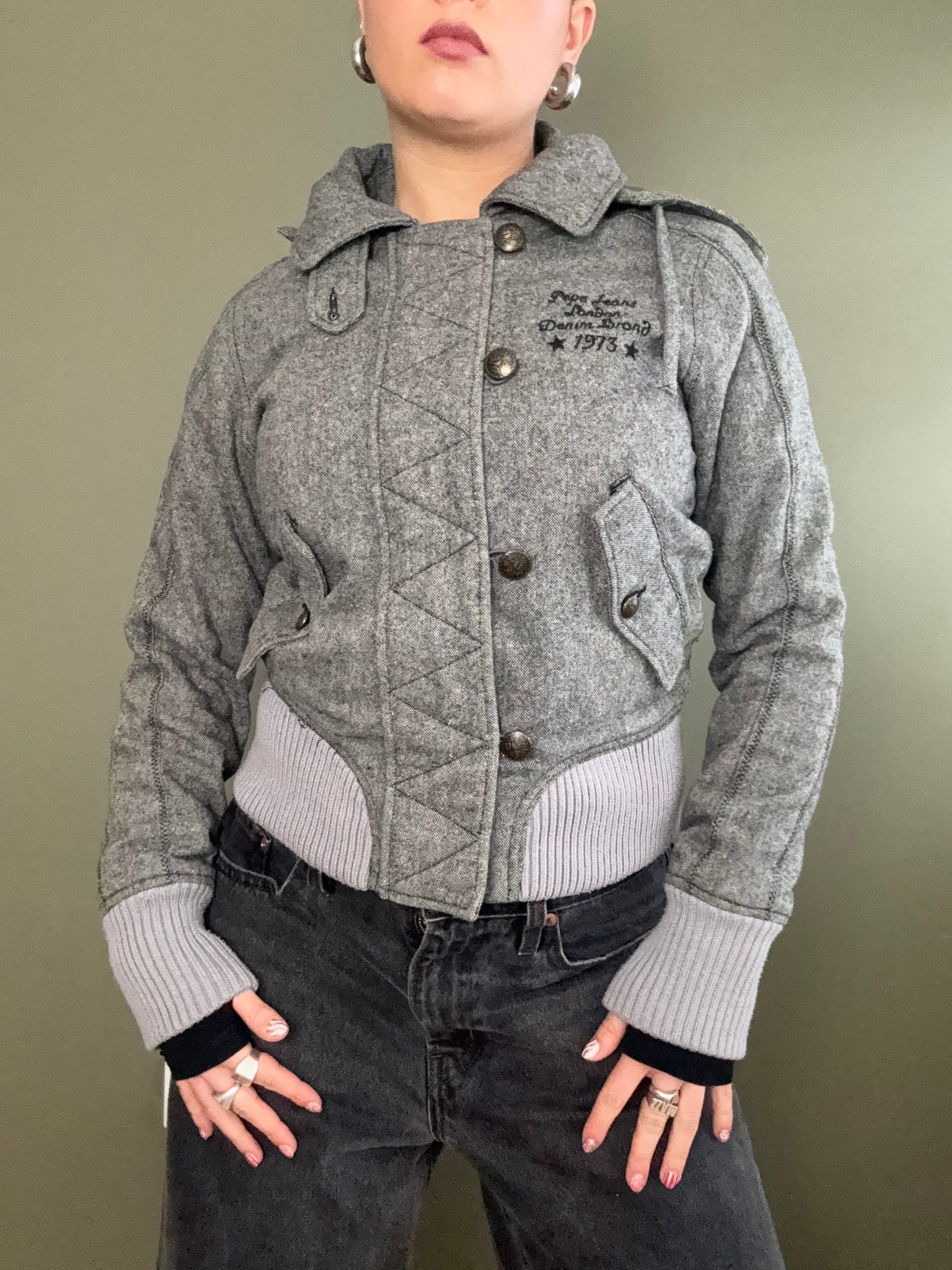 Wool Utility Jacket (M)