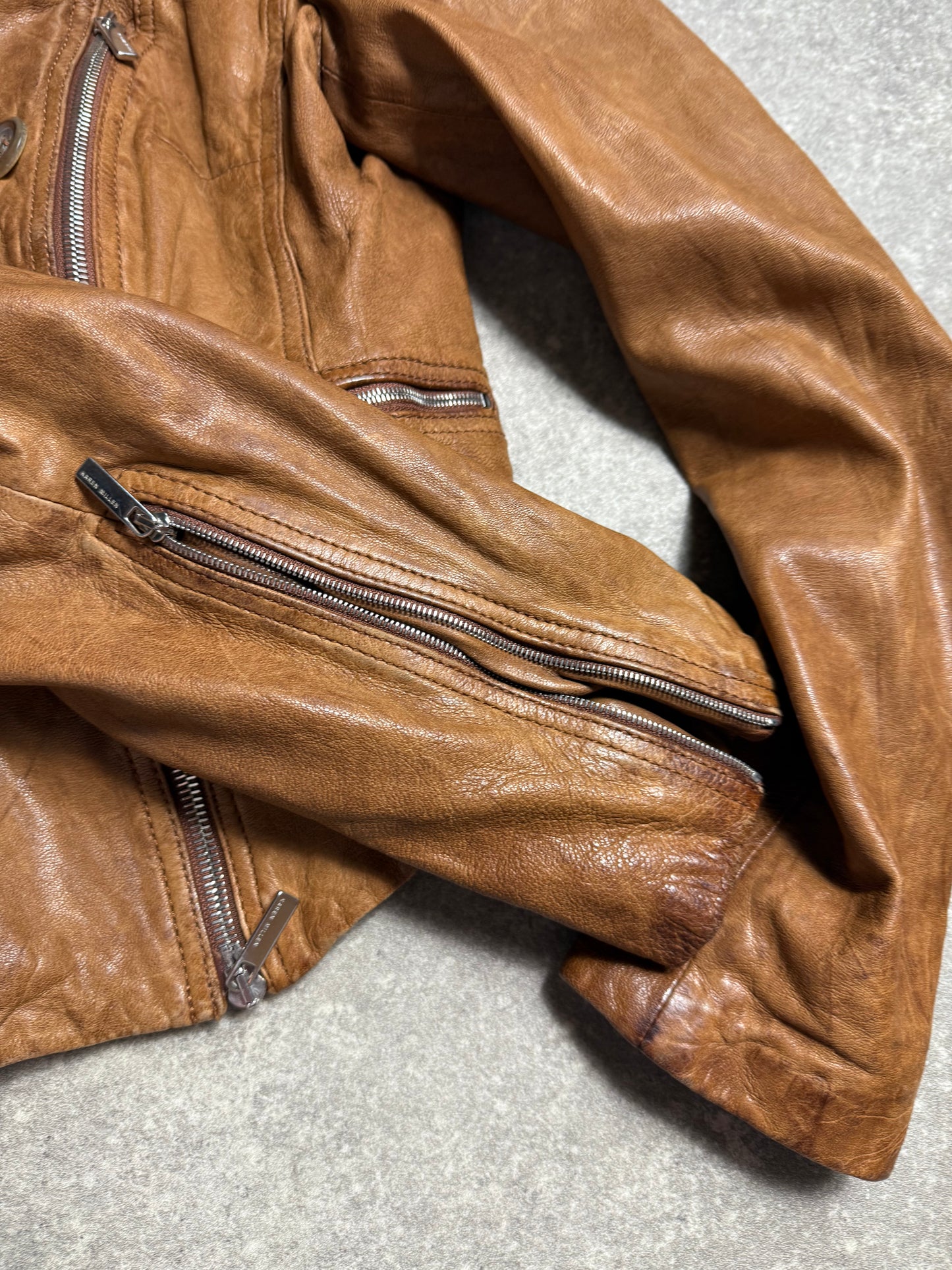 Karen Millen Leather Jacket (UK10)