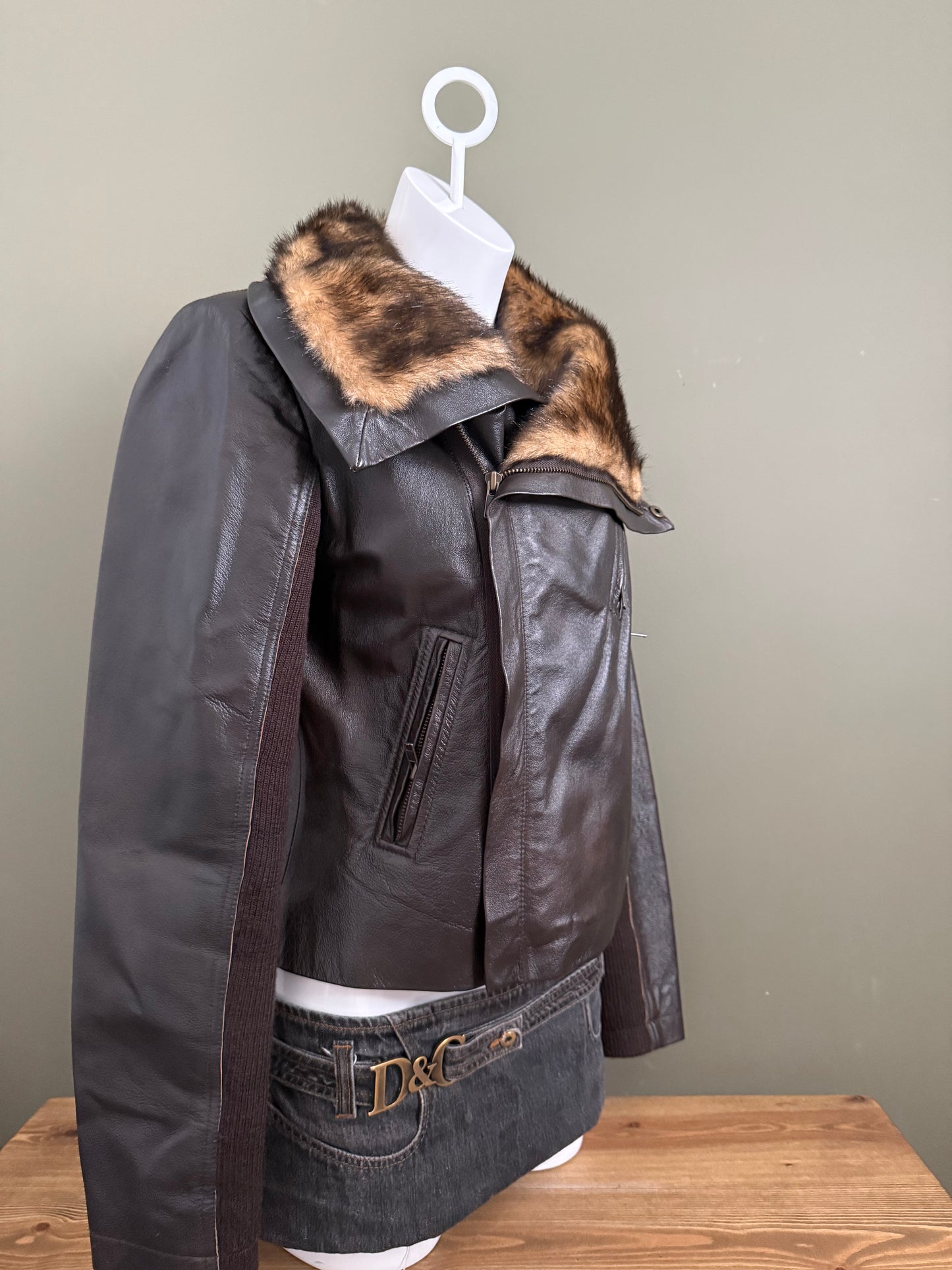 Morgan De Toi Leather Jacket (M)