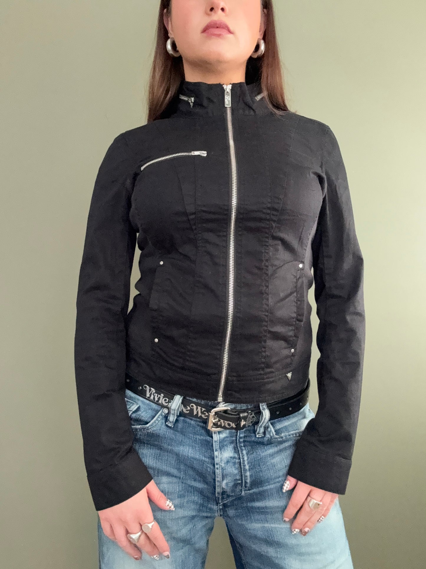 Guess Lightweight Fitted Jacket (S)