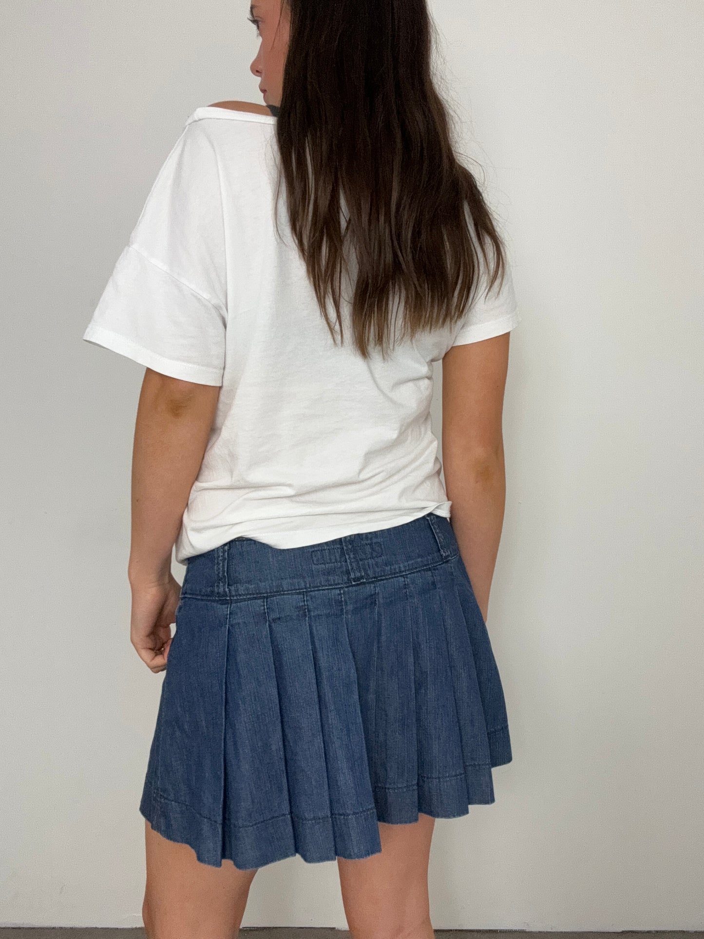 Miss Sixty Mini Pleated Skirt