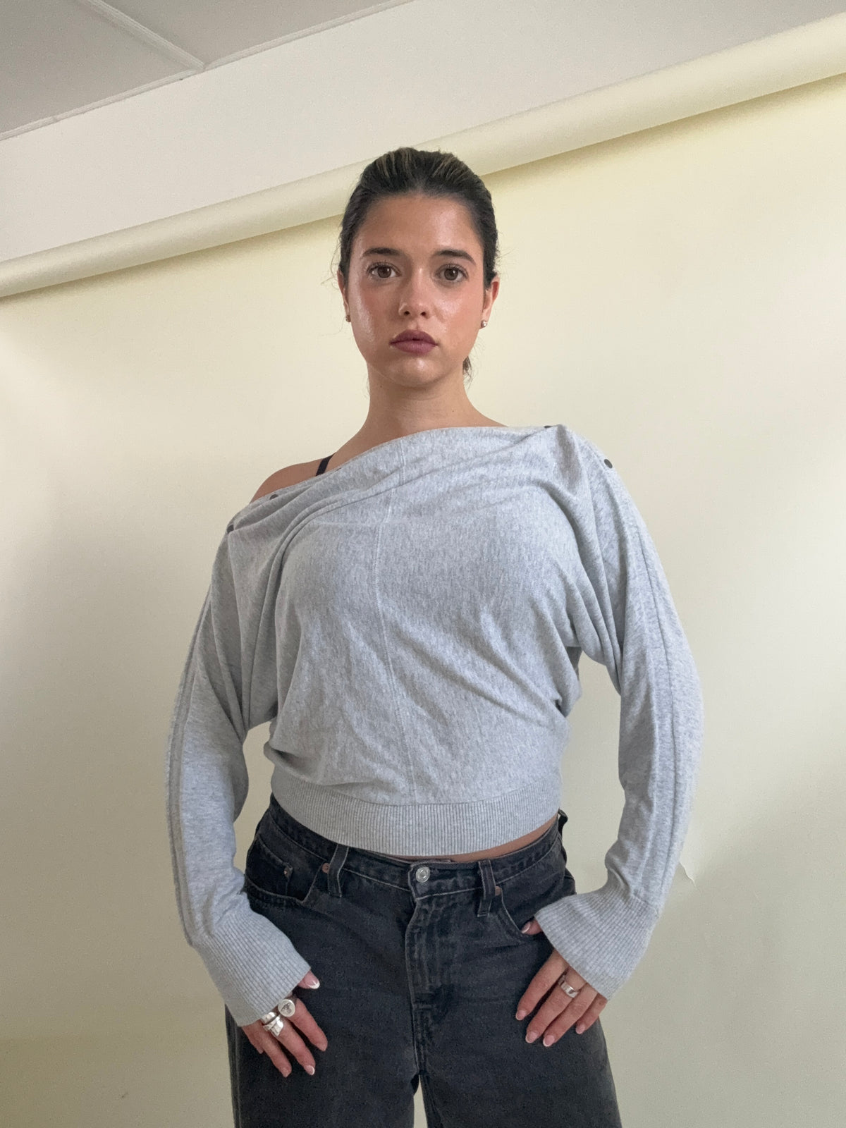 Allsaints Popper Batwing Jumper (XS)