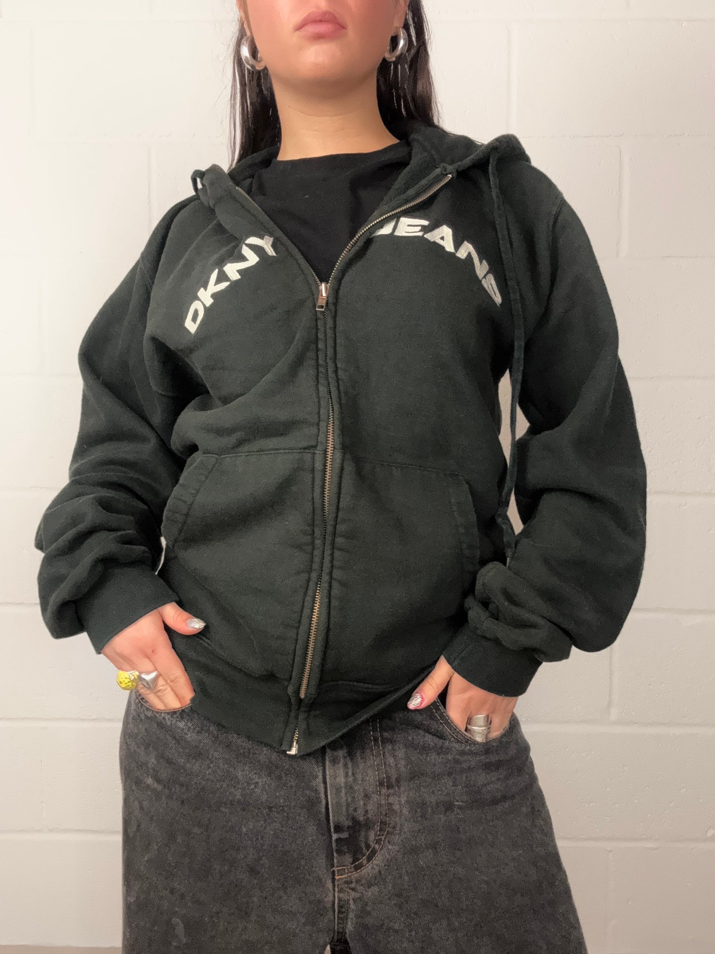 DKNY Zip Up Hoodie