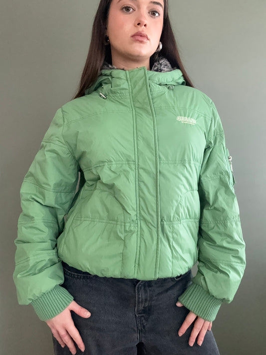 Green Puffer Jacket (M)