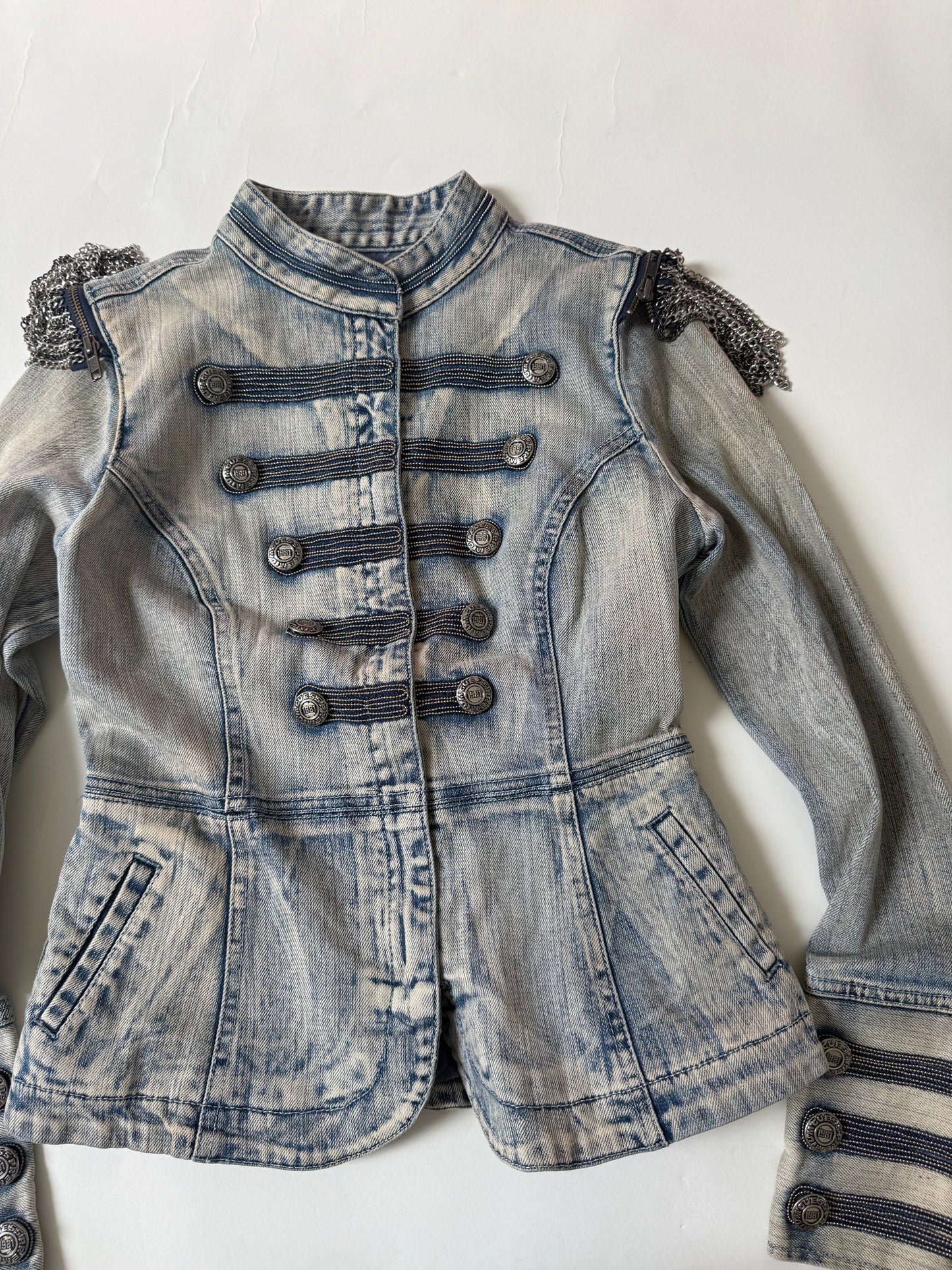 Guess Denim Military Jacket (S)