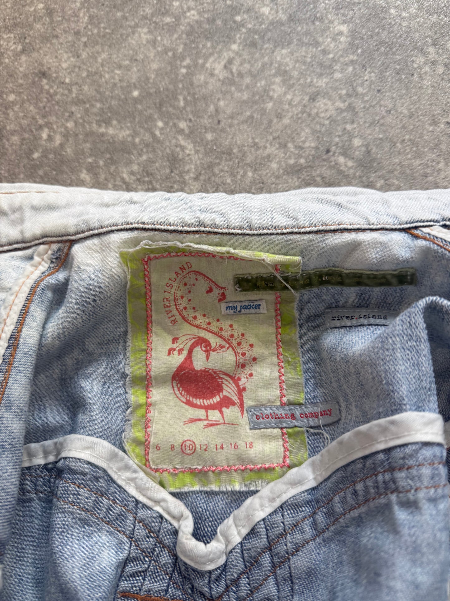 Cropped Denim Jacket (UK10)