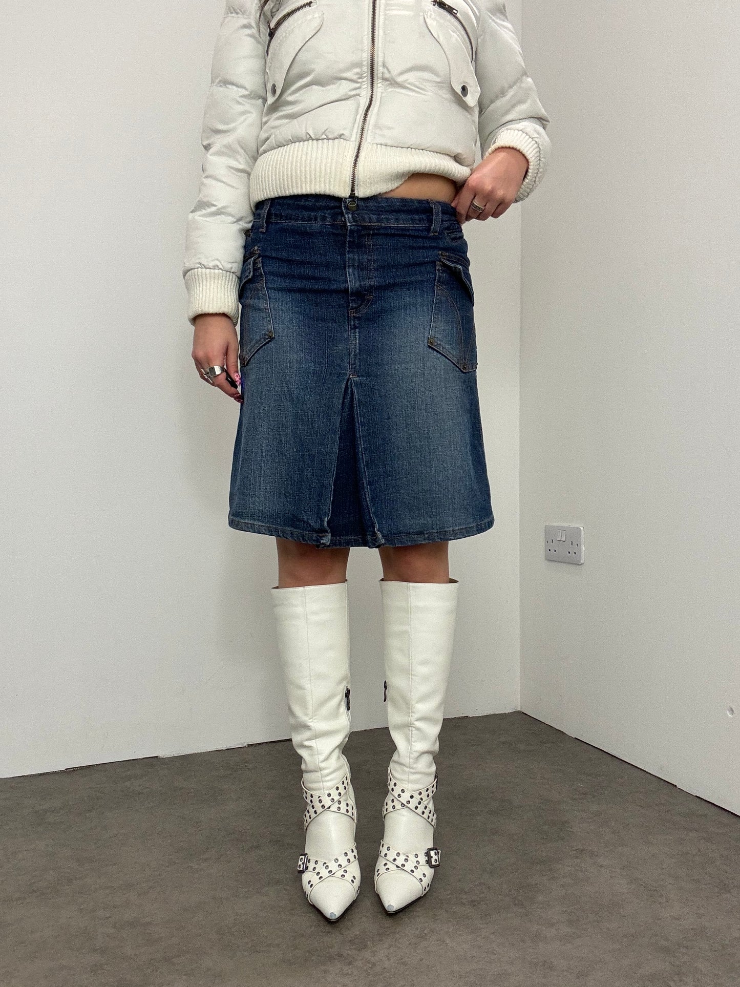 Dolce and Gabbana Denim Skirt