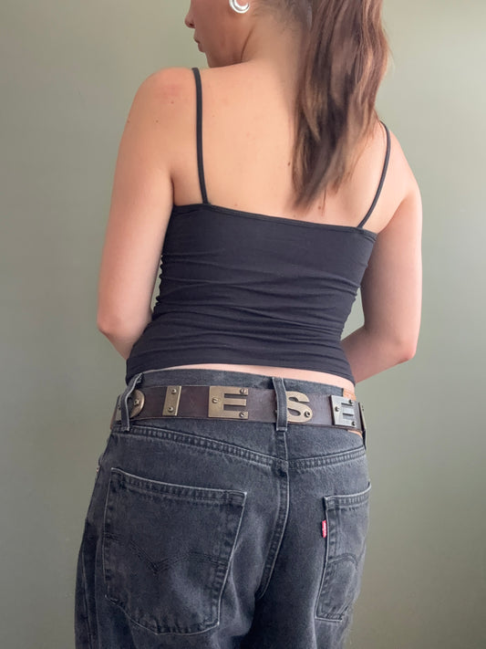 Vintage Diesel Leather Belt
