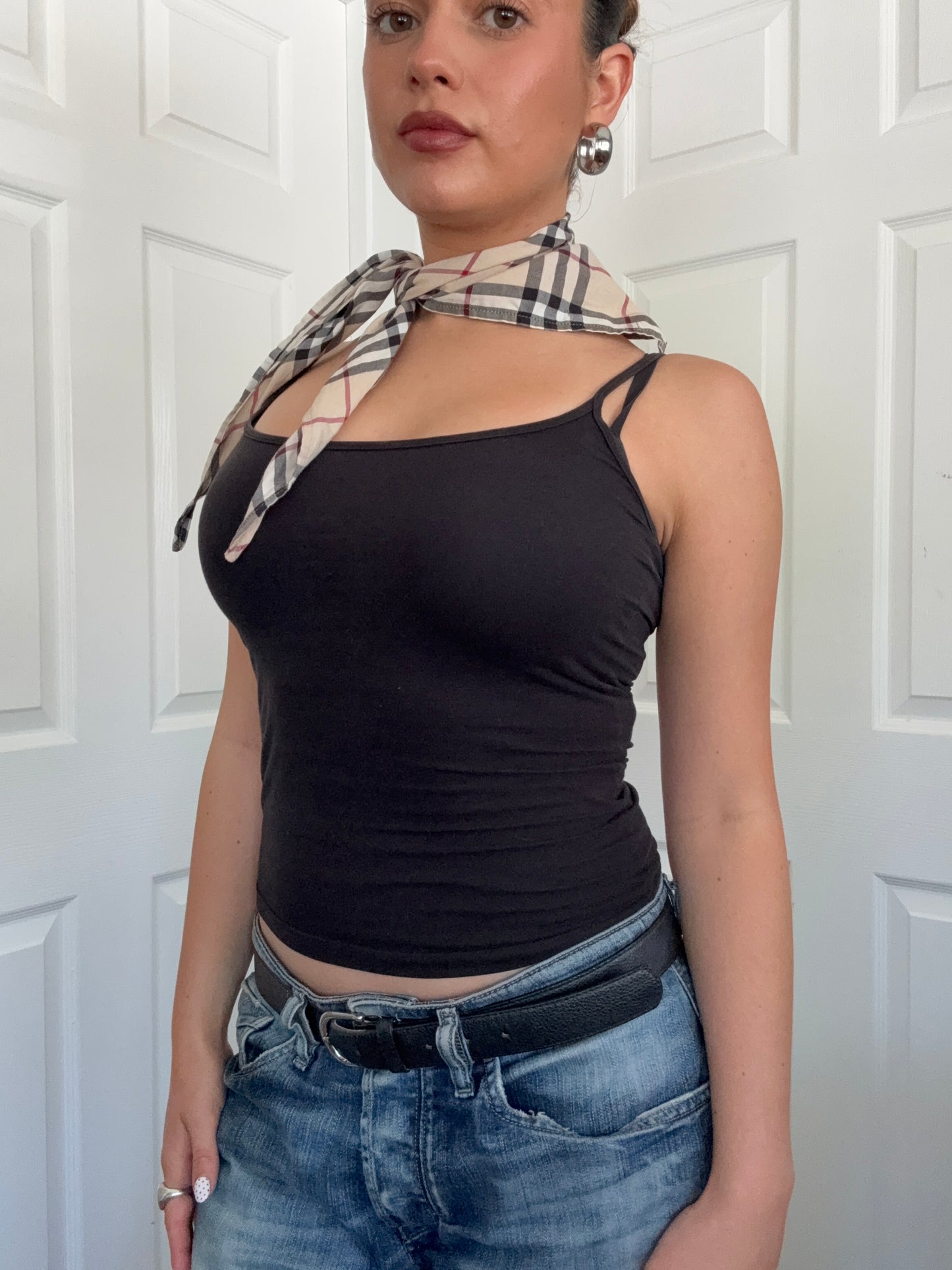 Vintage Burberry Triangle Scarf