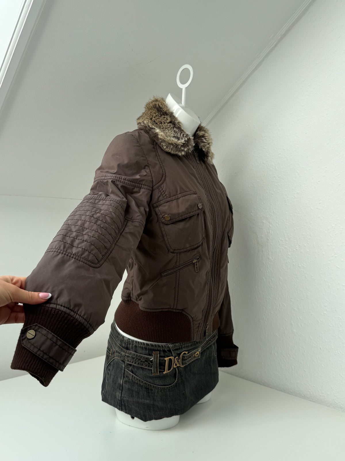 Karen Millen Bomber Jacket (UK14)