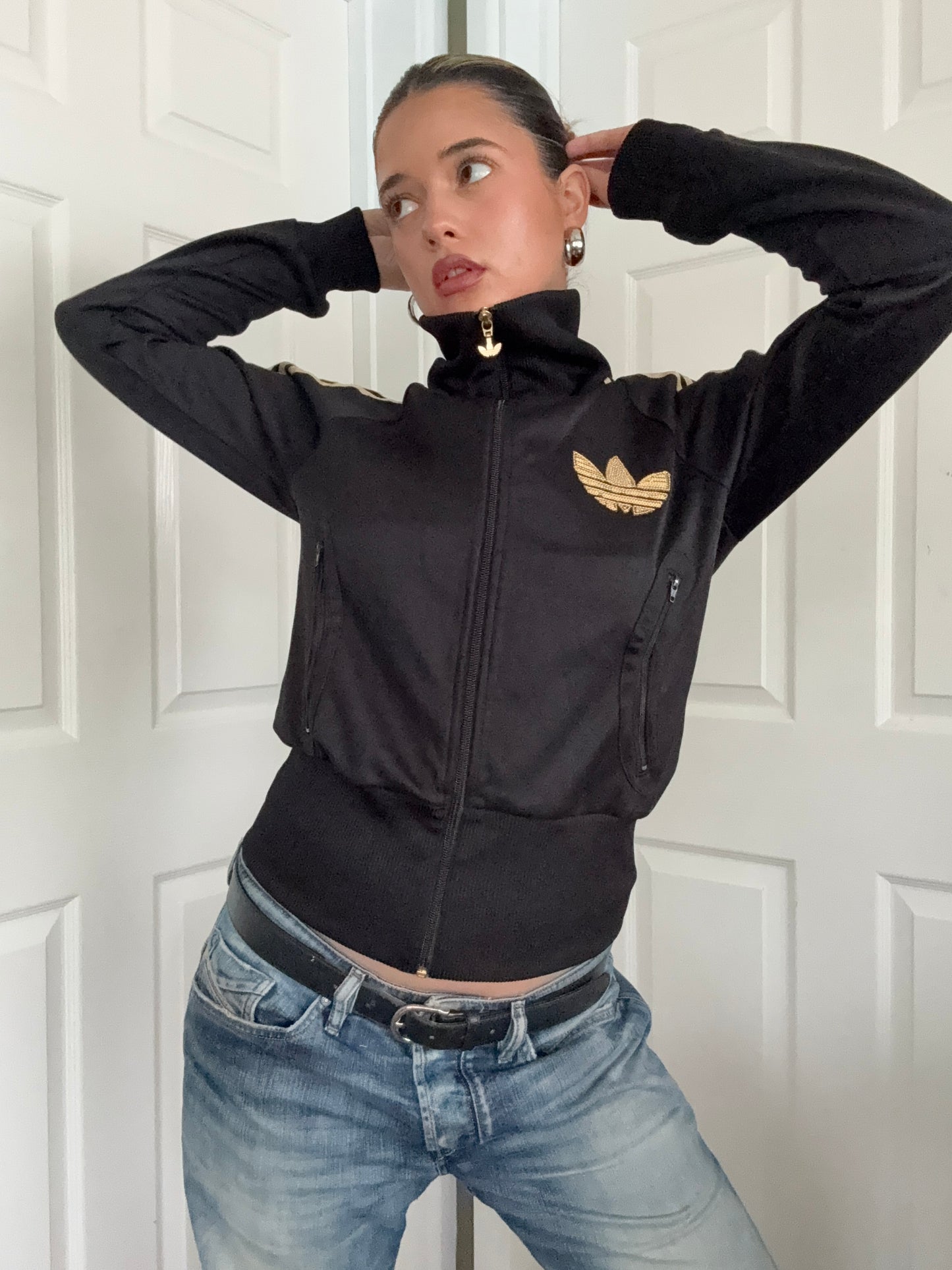 Adidas Zip Track Top (UK12)