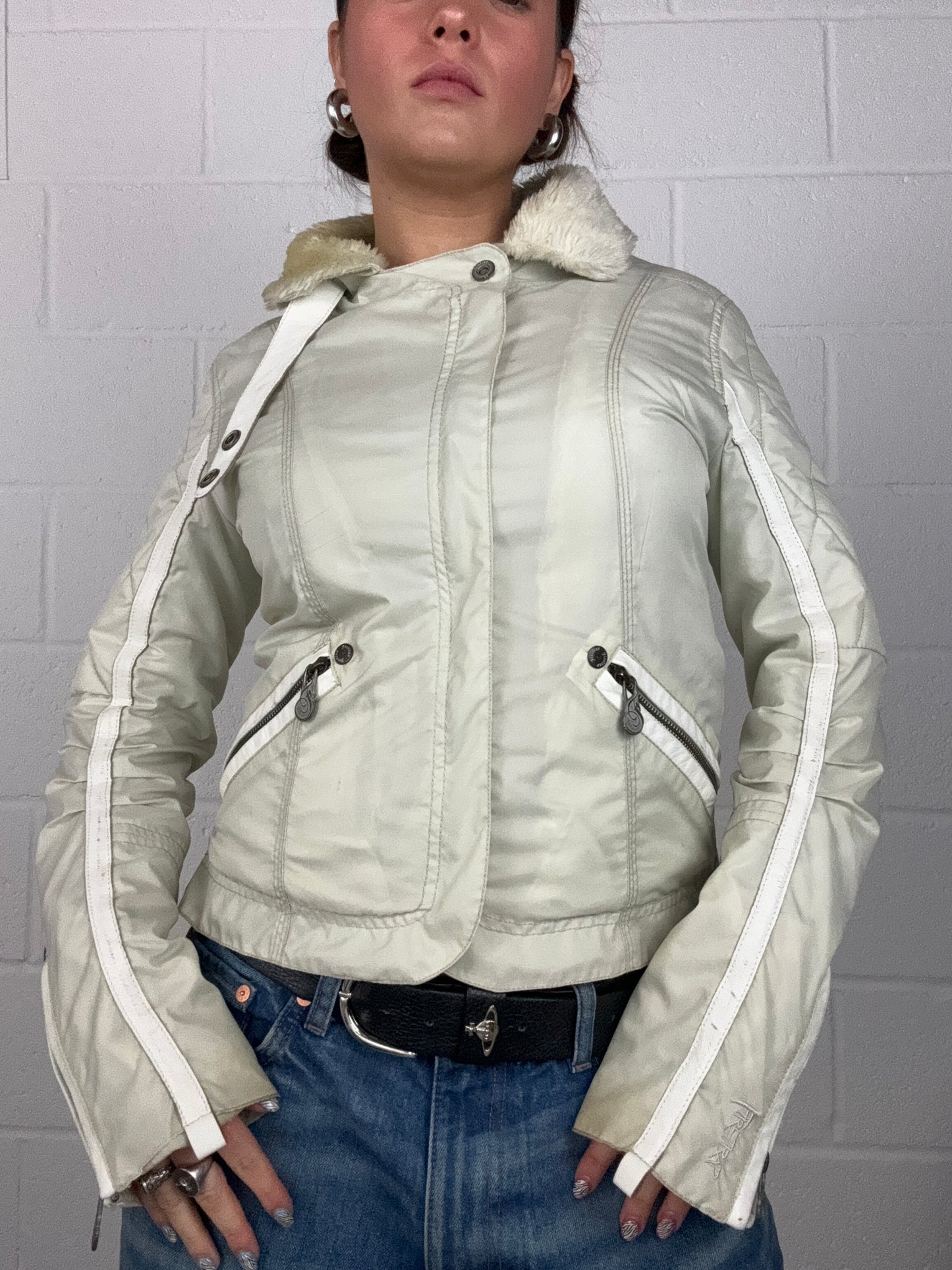 Firetrap Cream Jacket