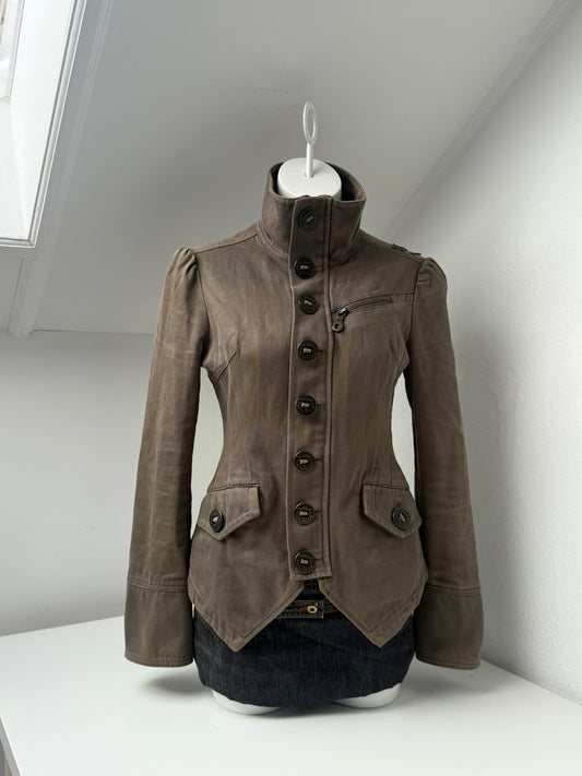 Diesel Funnel Neck Button Jacket (M)