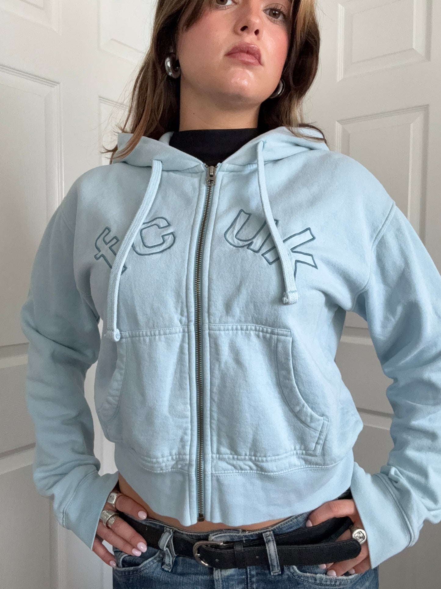 French Connection Zip Hoodie (S)