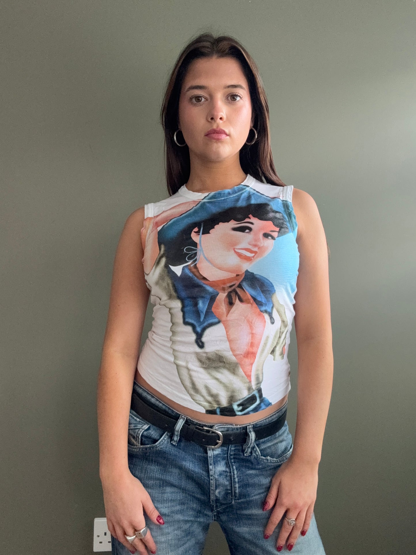 Miss Sixty Graphic Top (M)