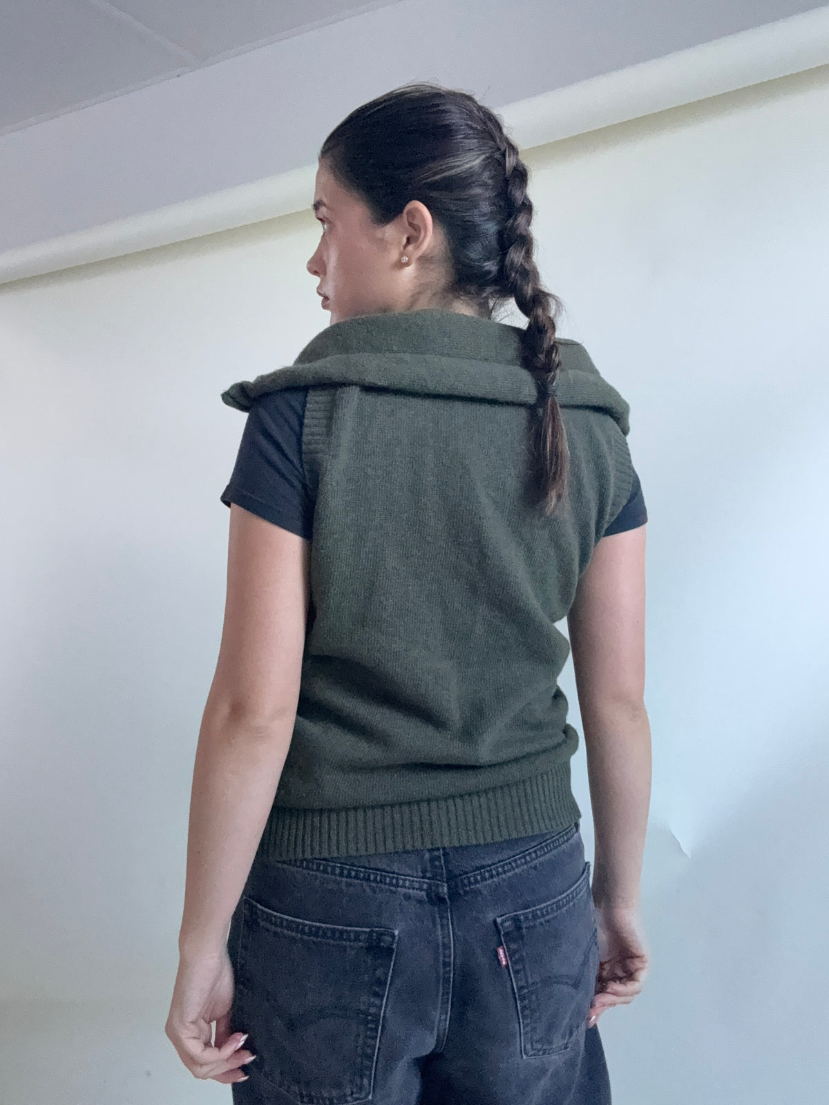 Diesel Wool Zip Gilet (M)